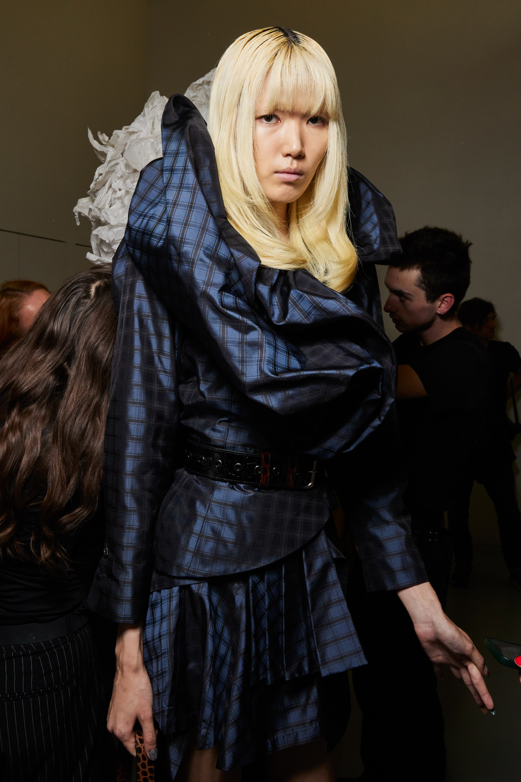 Andreas Kronthaler For Vivienne Westwood Spring 2023 Fashion Show Backstage