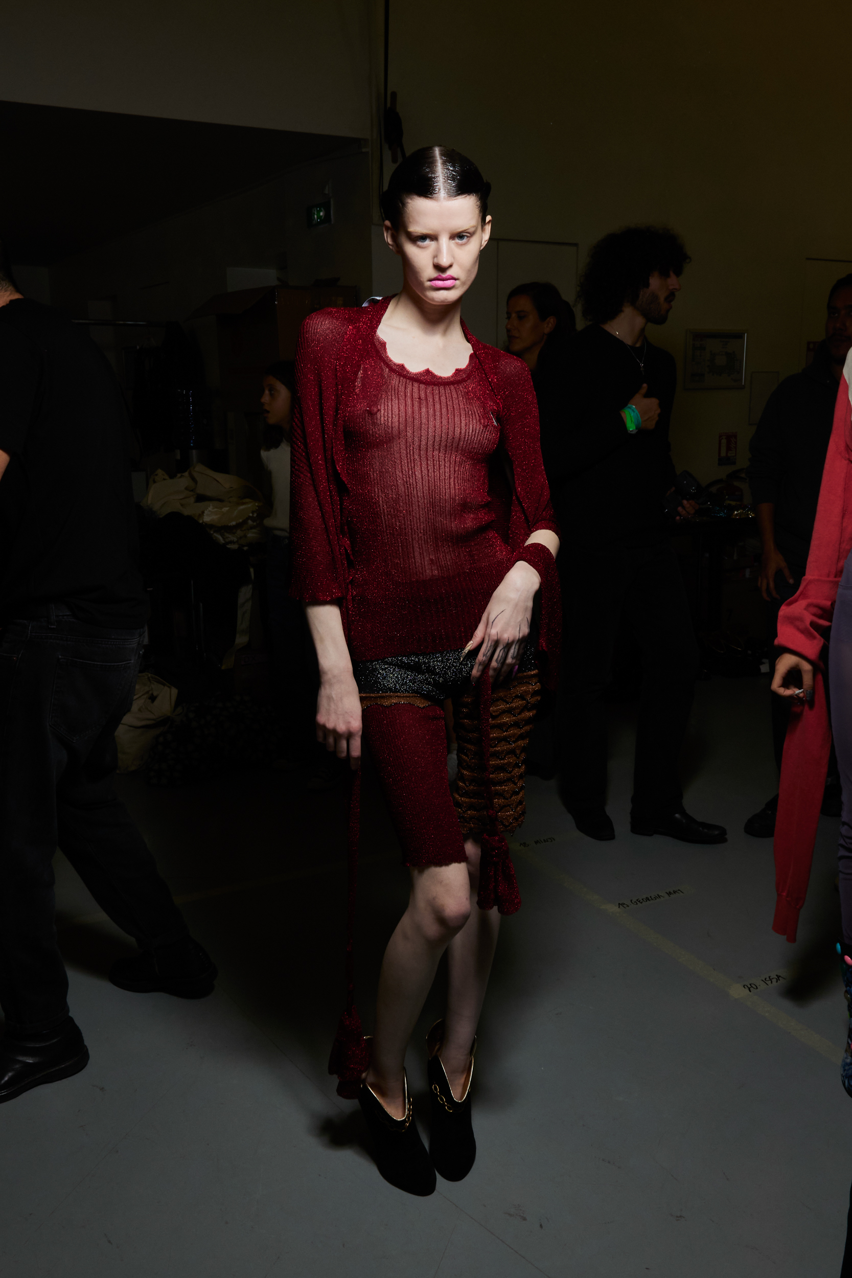 Andreas Kronthaler For Vivienne Westwood Spring 2023 Fashion Show Backstage