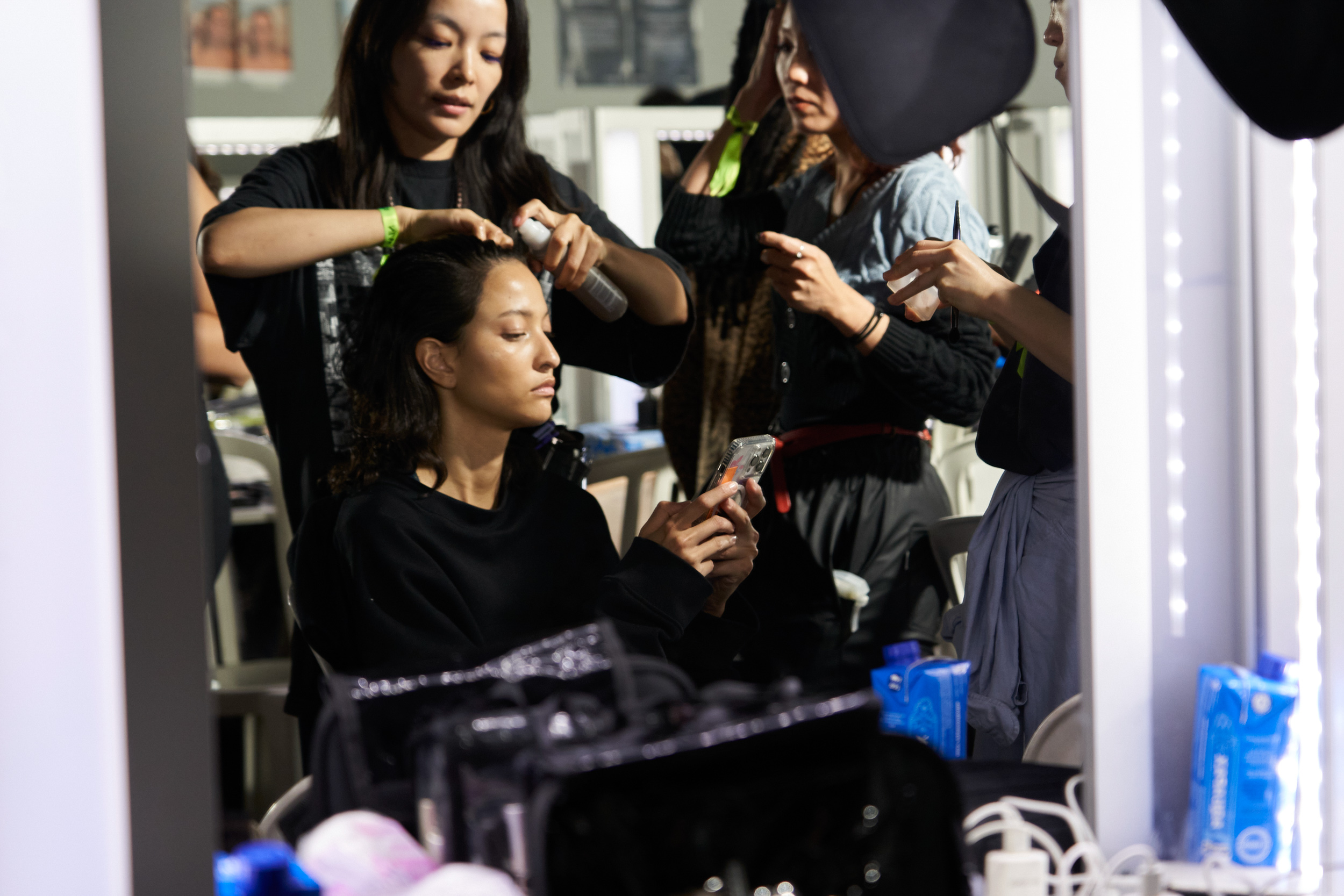 Lanvin Spring 2023 Fashion Show Backstage