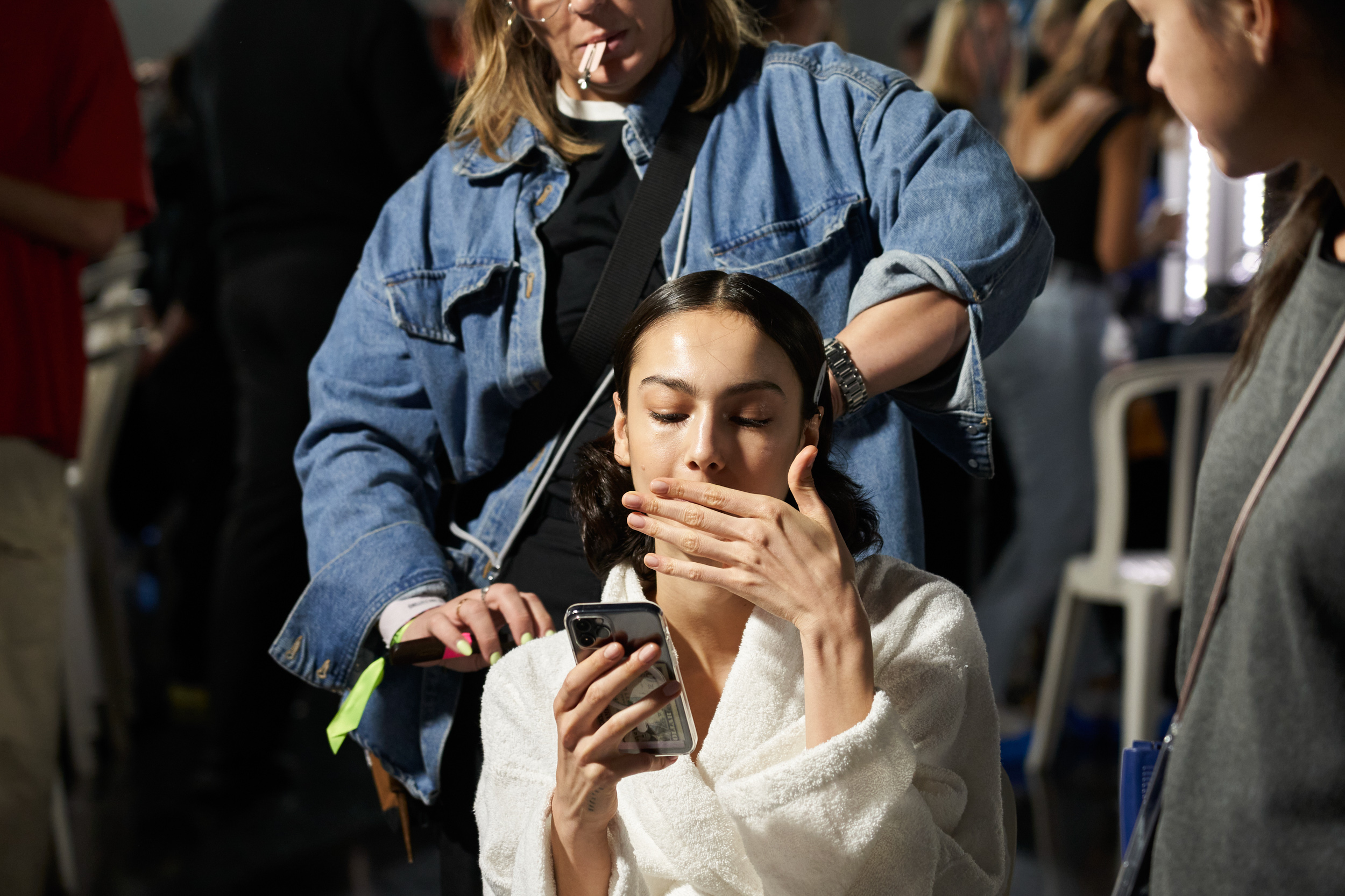 Lanvin Spring 2023 Fashion Show Backstage