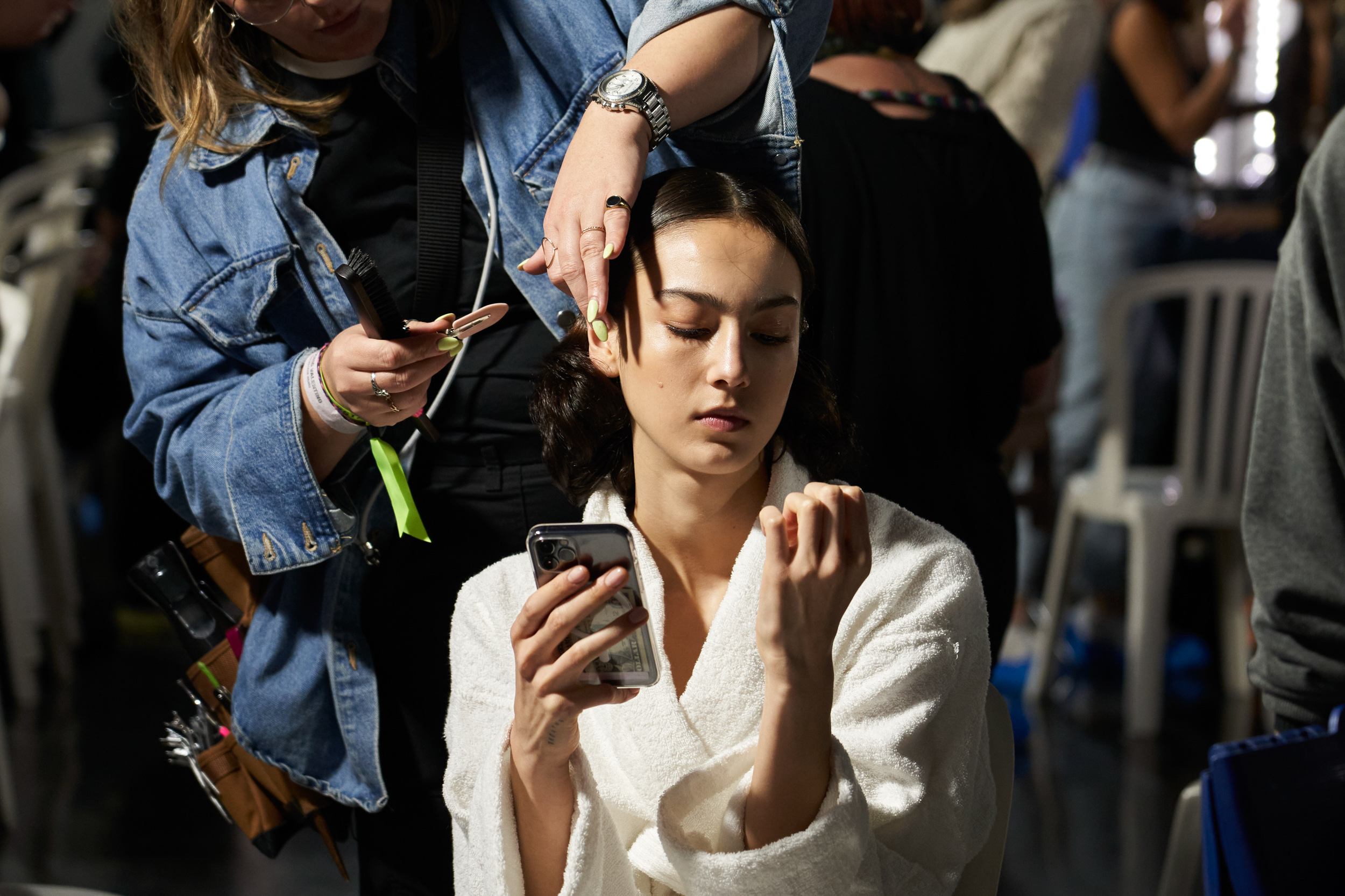 Lanvin Spring 2023 Fashion Show Backstage