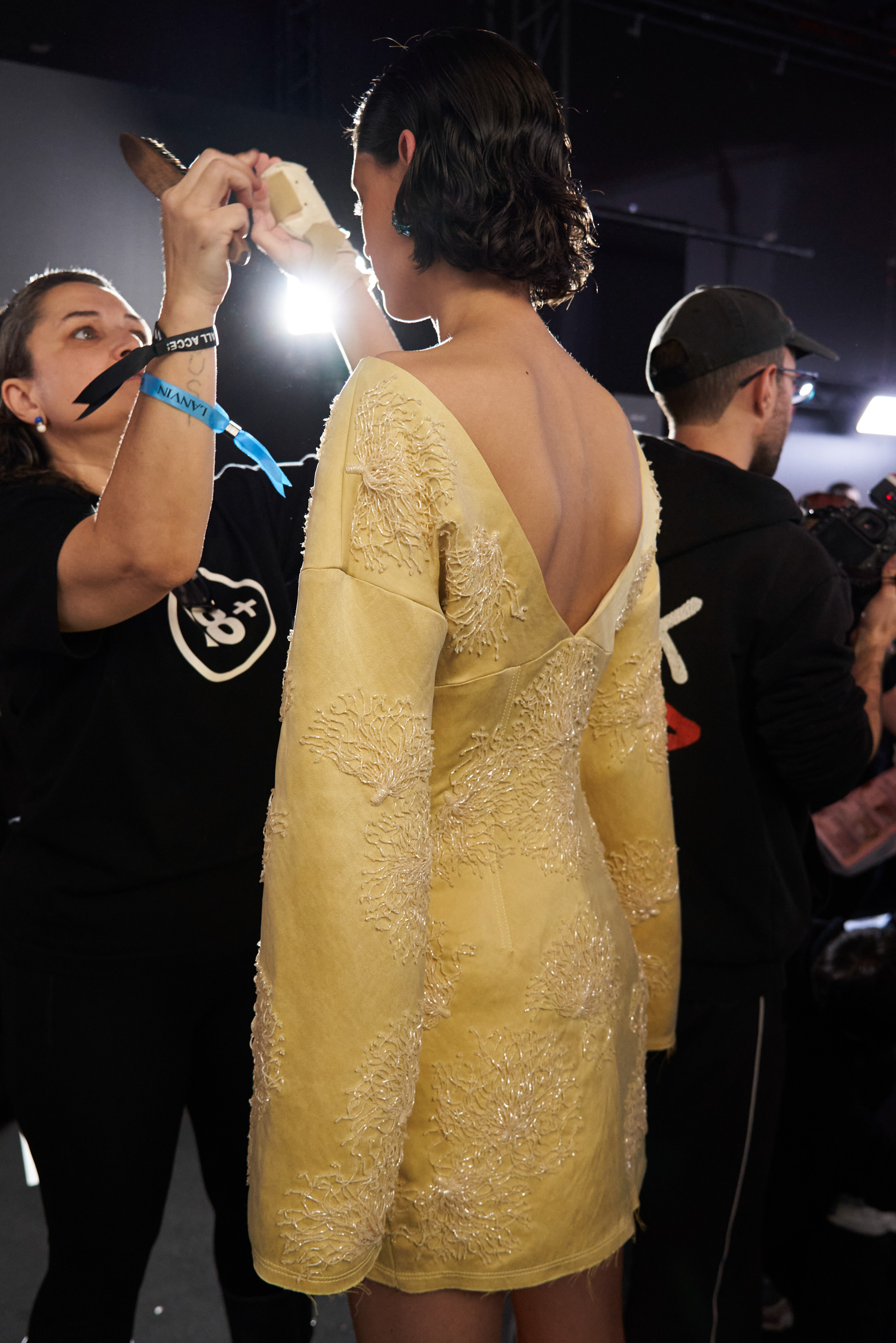 Lanvin Spring 2023 Fashion Show Backstage