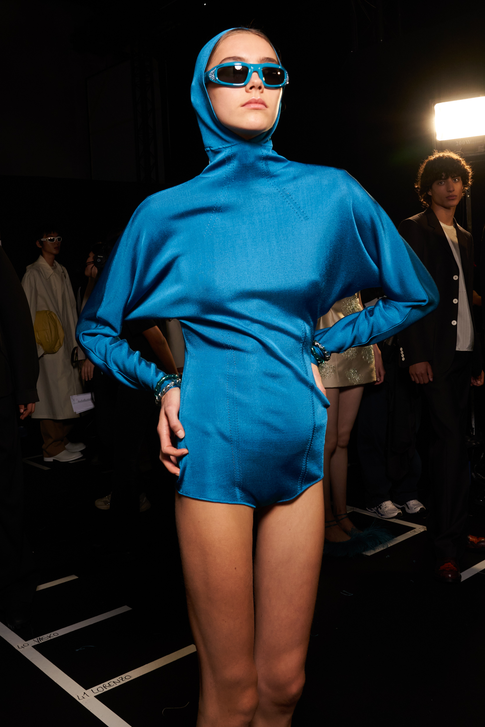 Lanvin Spring 2023 Fashion Show Backstage