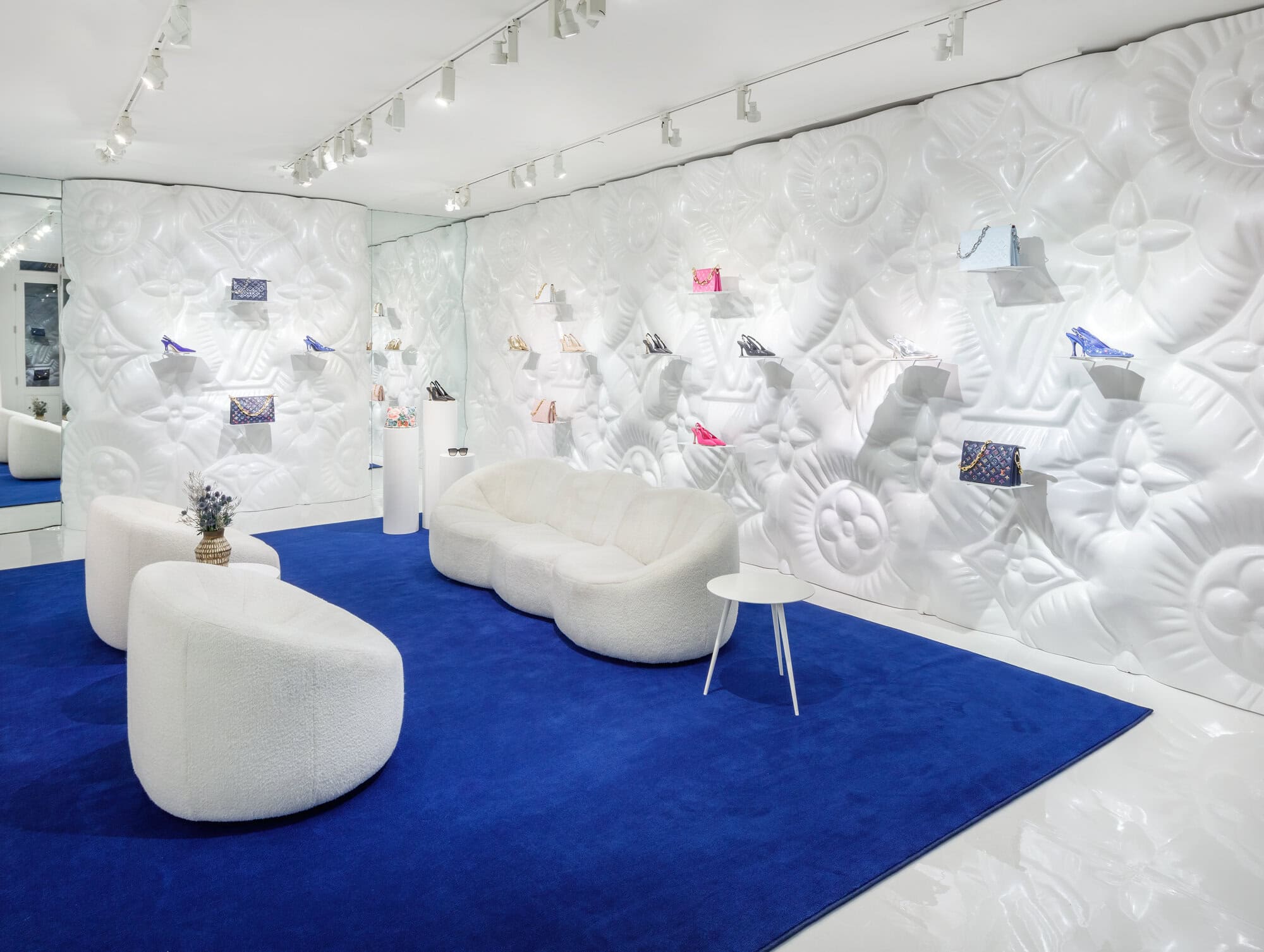 Louis Vuitton Opens A Summer-themed Pop-up In Soho