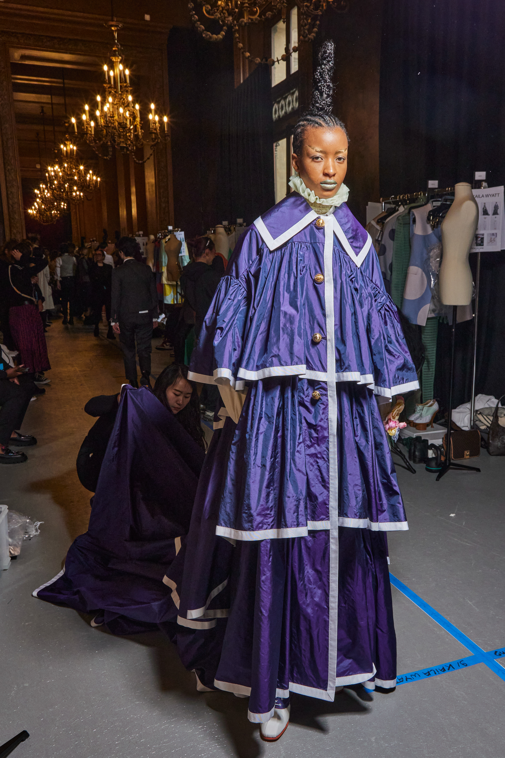 Thom Browne Spring 2023 Fashion Show Backstage