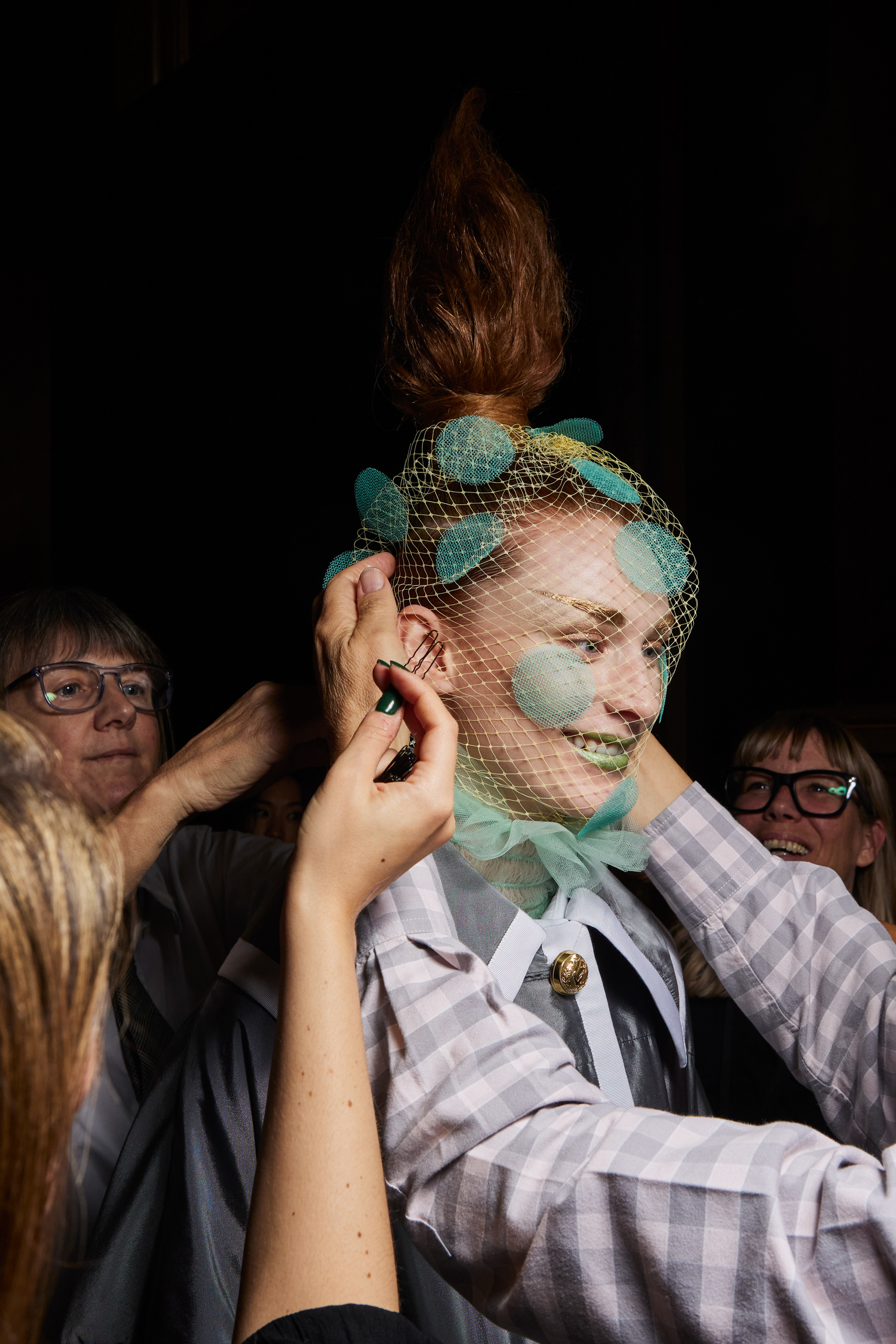 Thom Browne Spring 2023 Fashion Show Backstage