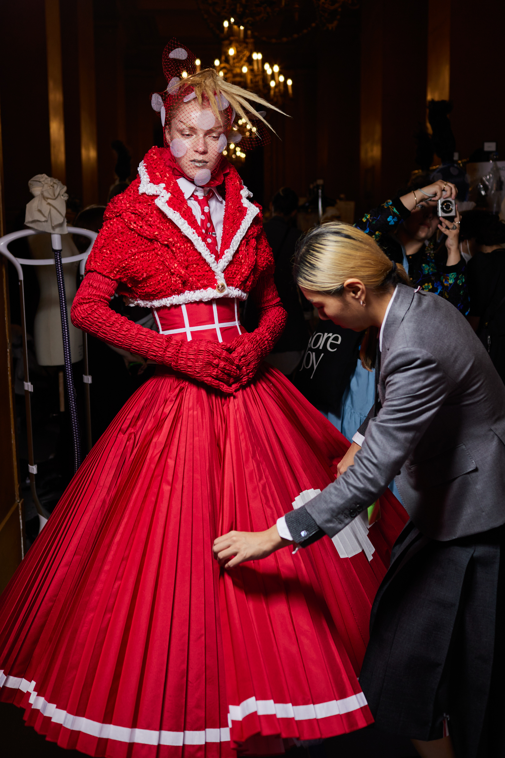 Thom Browne Spring 2023 Fashion Show Backstage