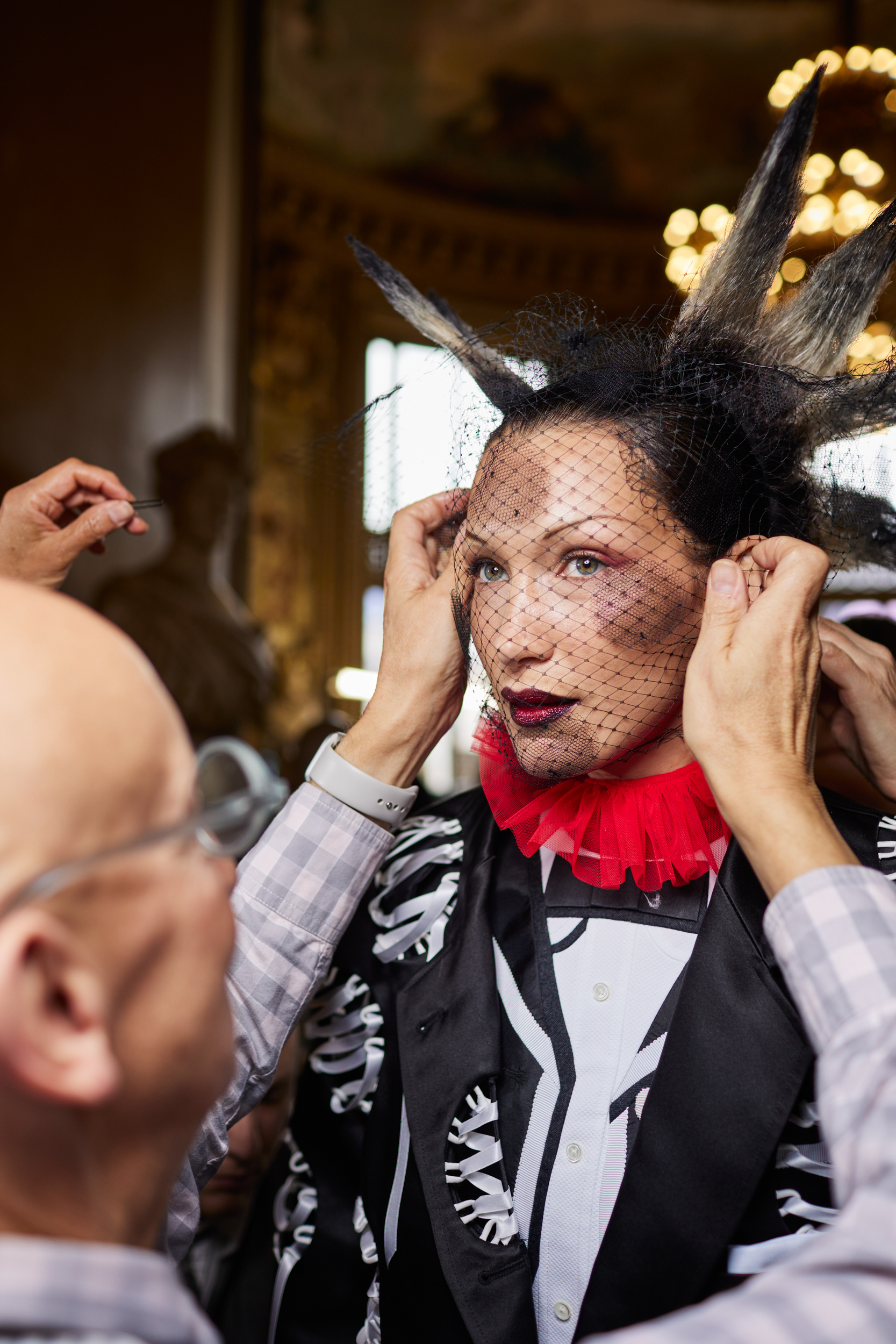 Thom Browne Spring 2023 Fashion Show Backstage