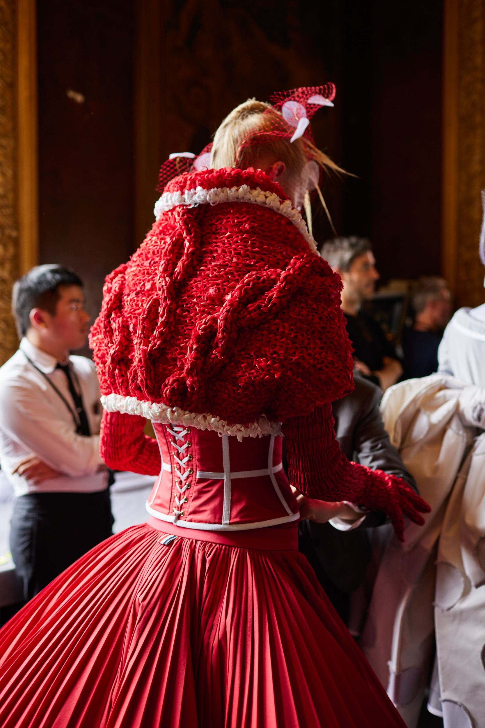 Thom Browne Spring 2023 Fashion Show Backstage