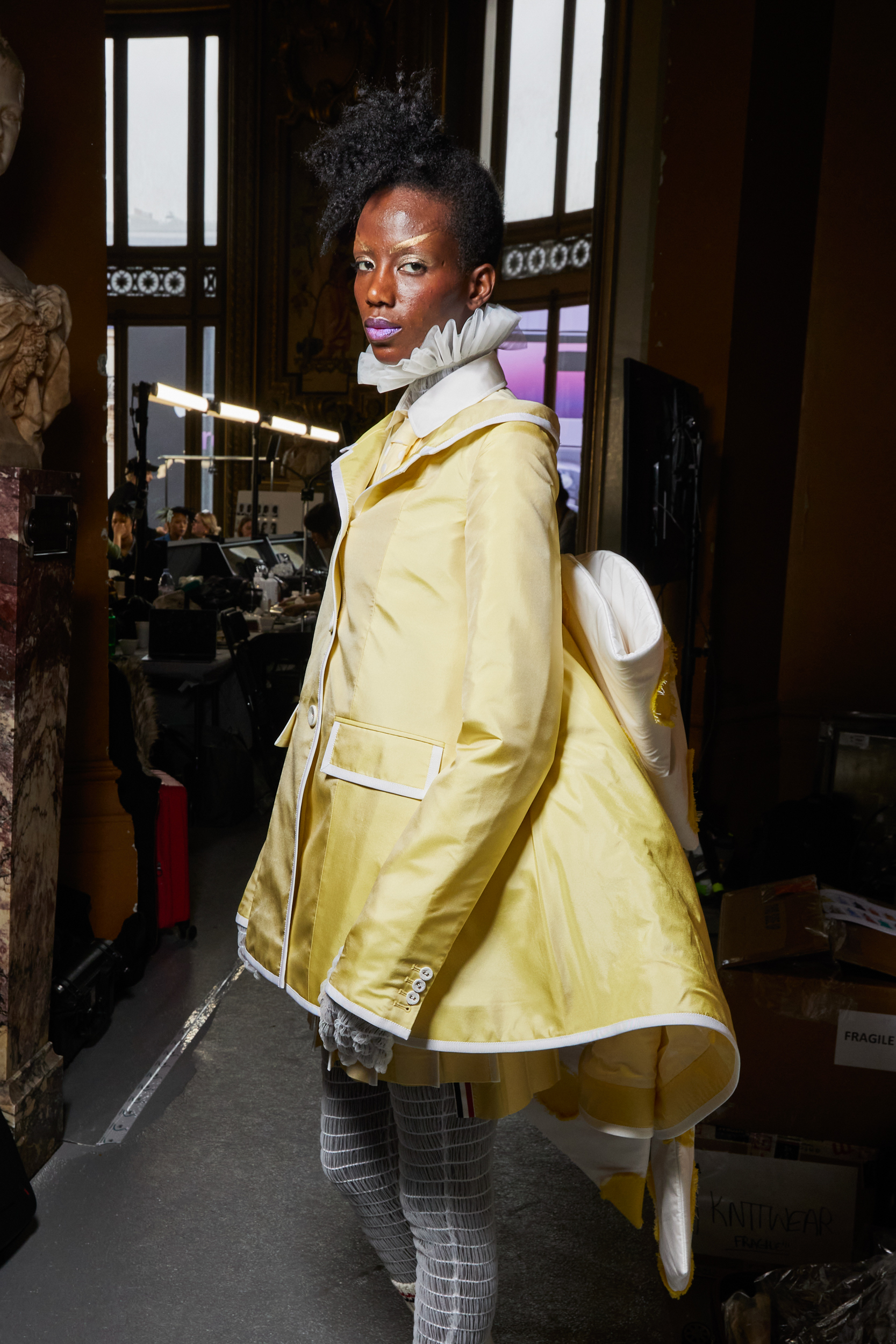 Thom Browne Spring 2023 Fashion Show Backstage