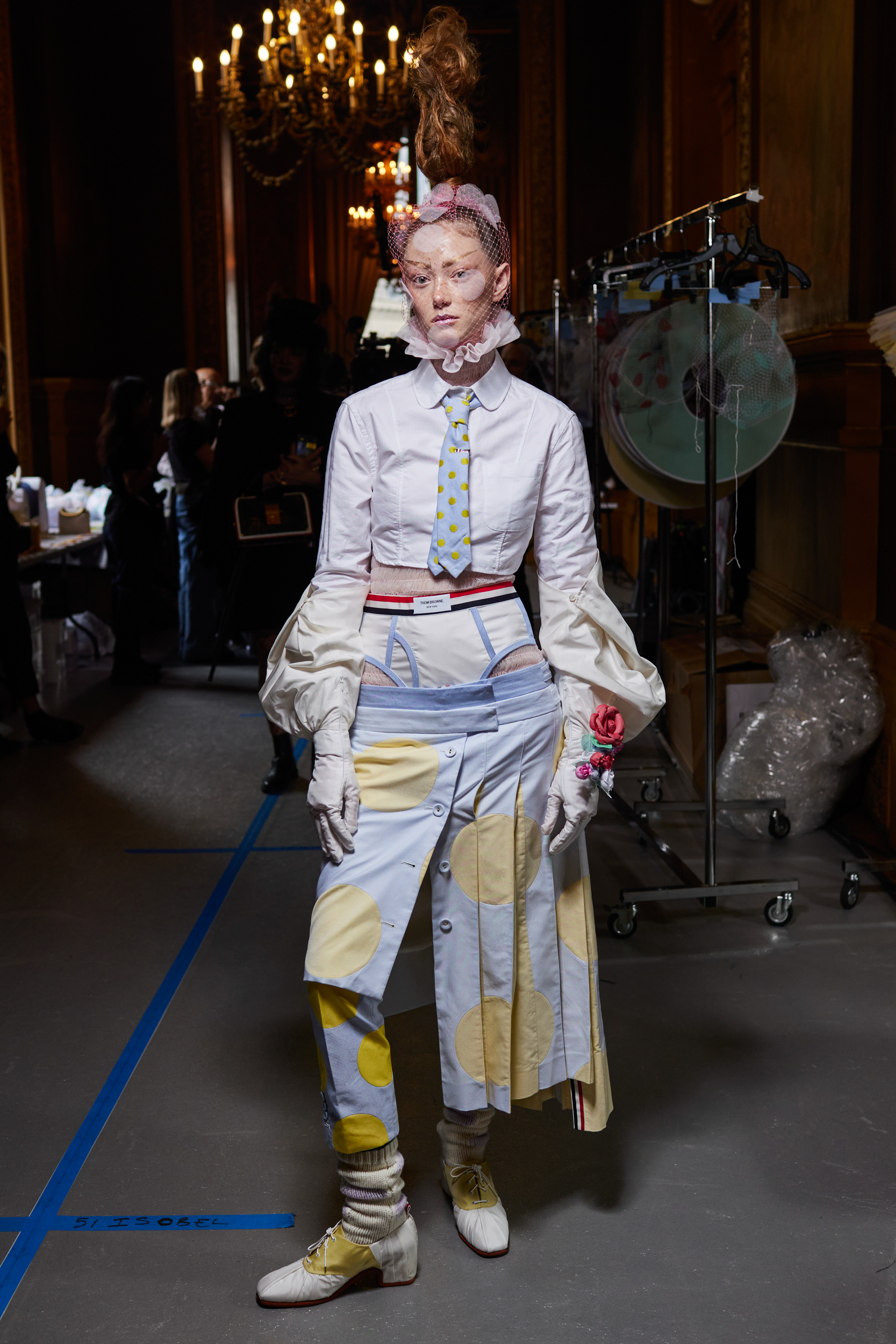 Thom Browne Spring 2023 Fashion Show Backstage