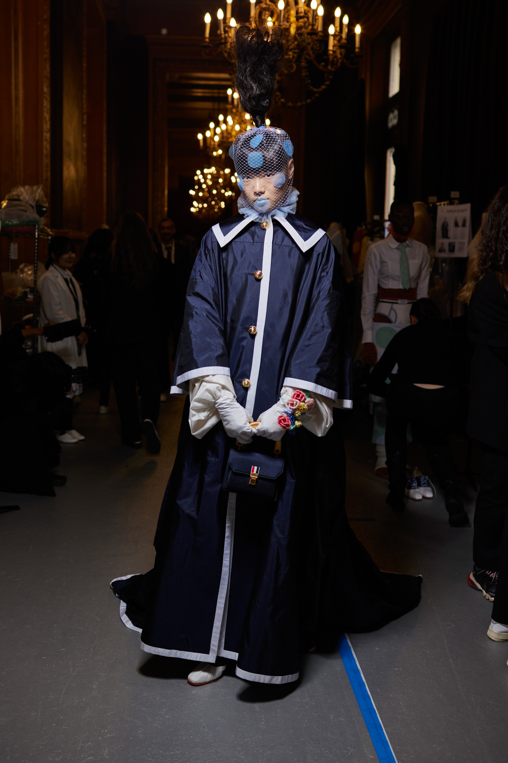 Thom Browne Spring 2023 Fashion Show Backstage