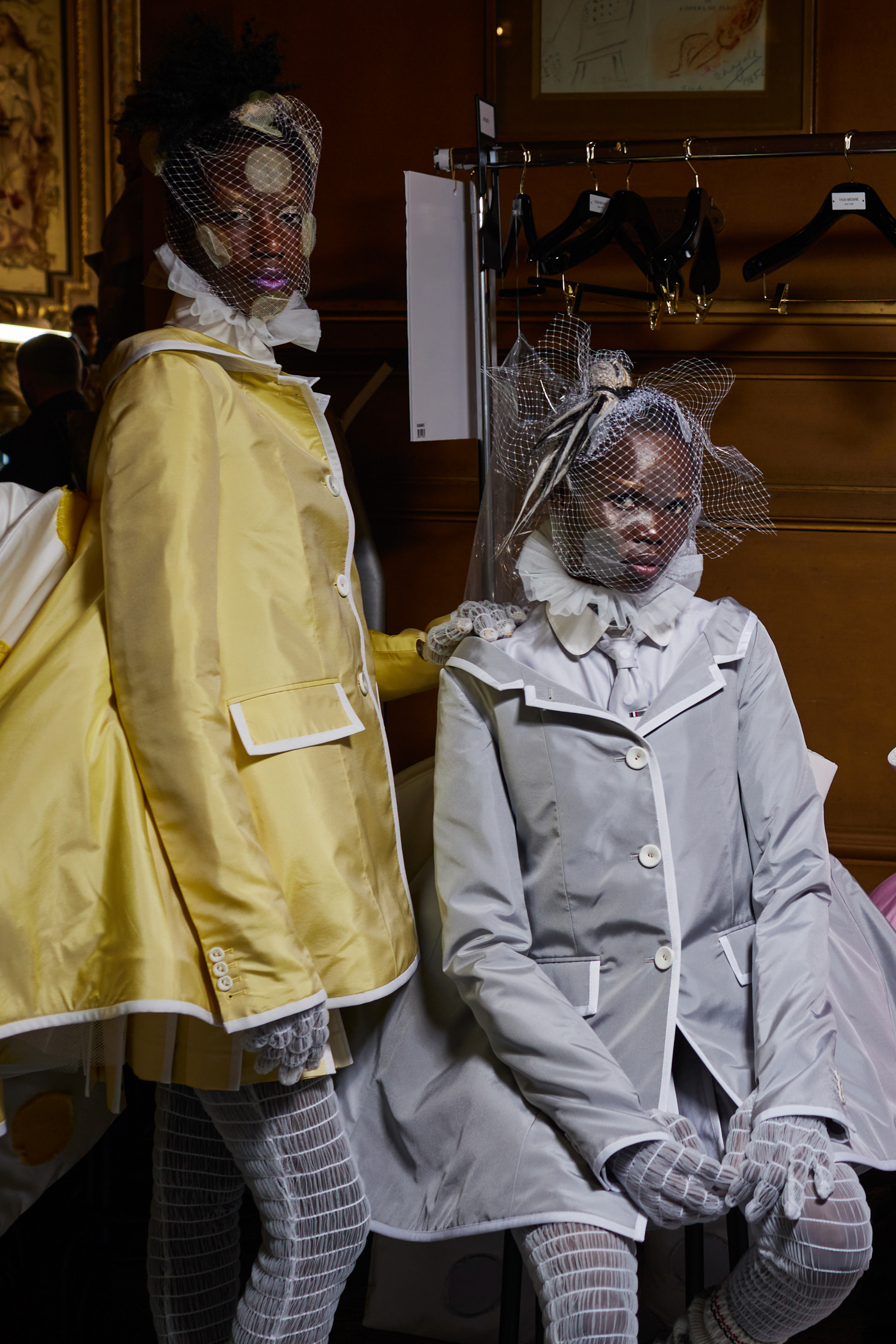 Thom Browne Spring 2023 Fashion Show Backstage