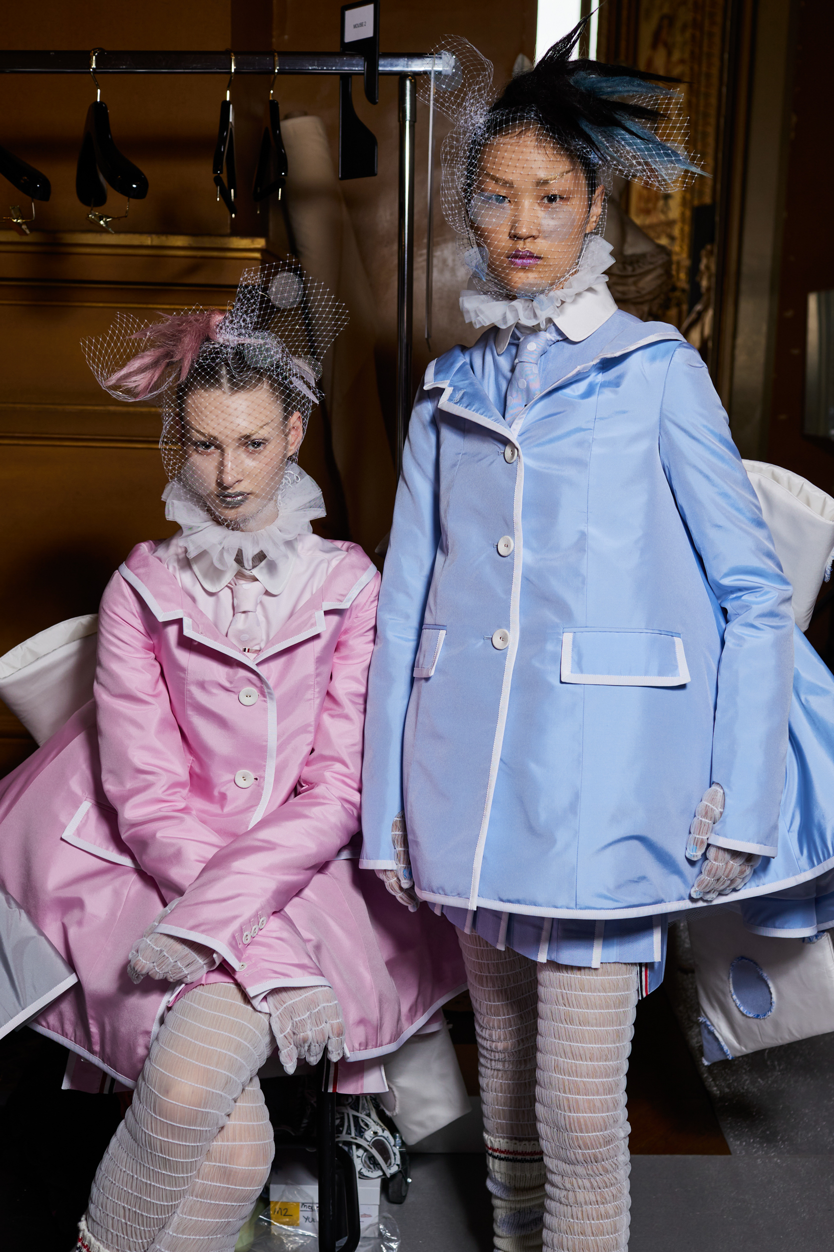 Thom Browne Spring 2023 Fashion Show Backstage