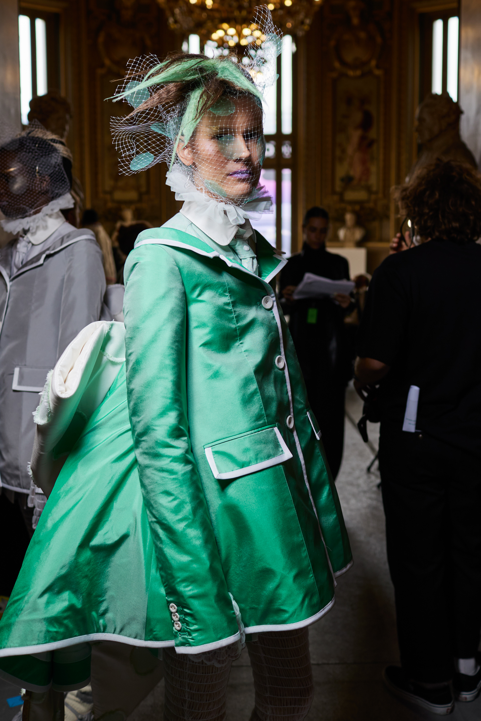 Thom Browne Spring 2023 Fashion Show Backstage