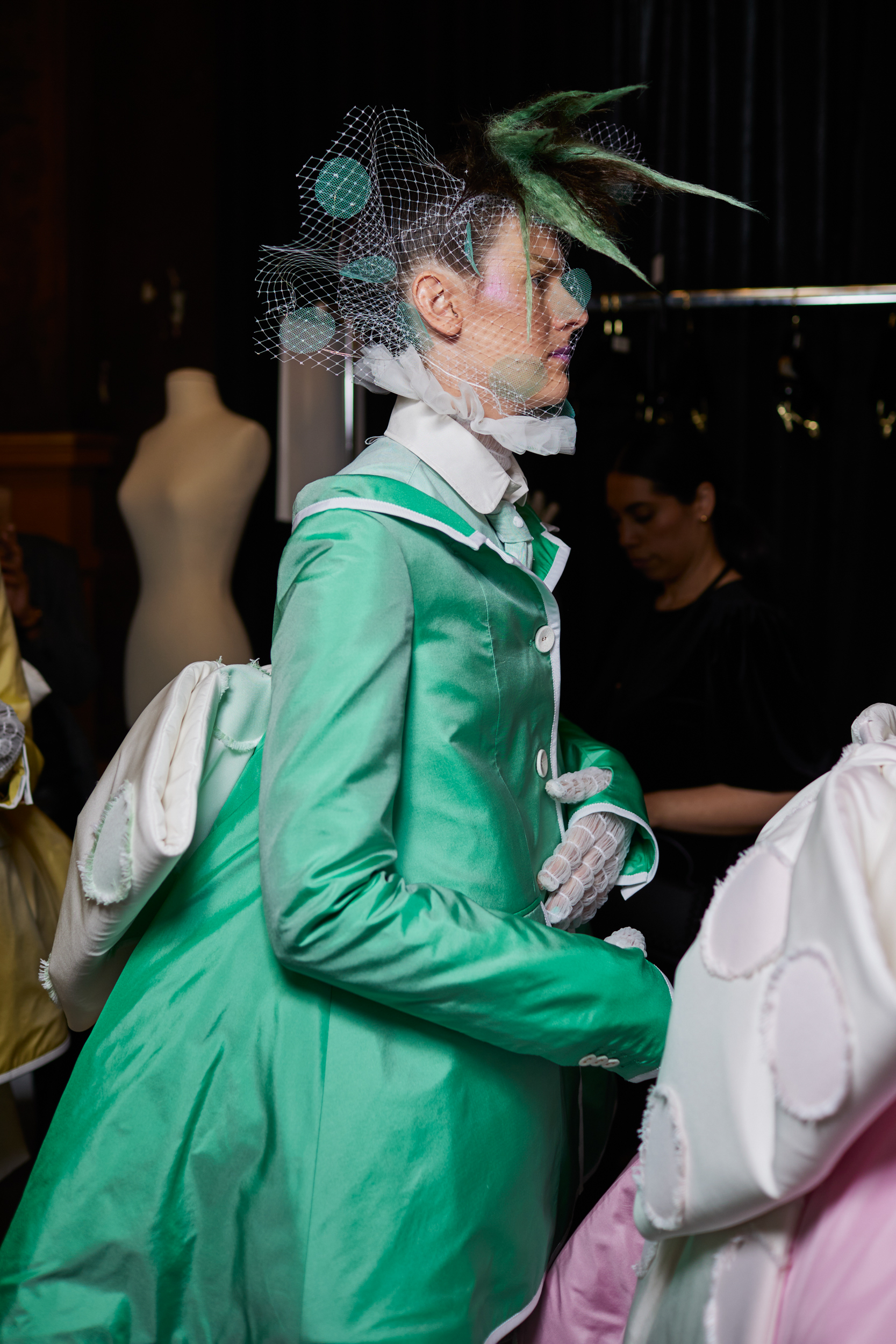 Thom Browne Spring 2023 Fashion Show Backstage