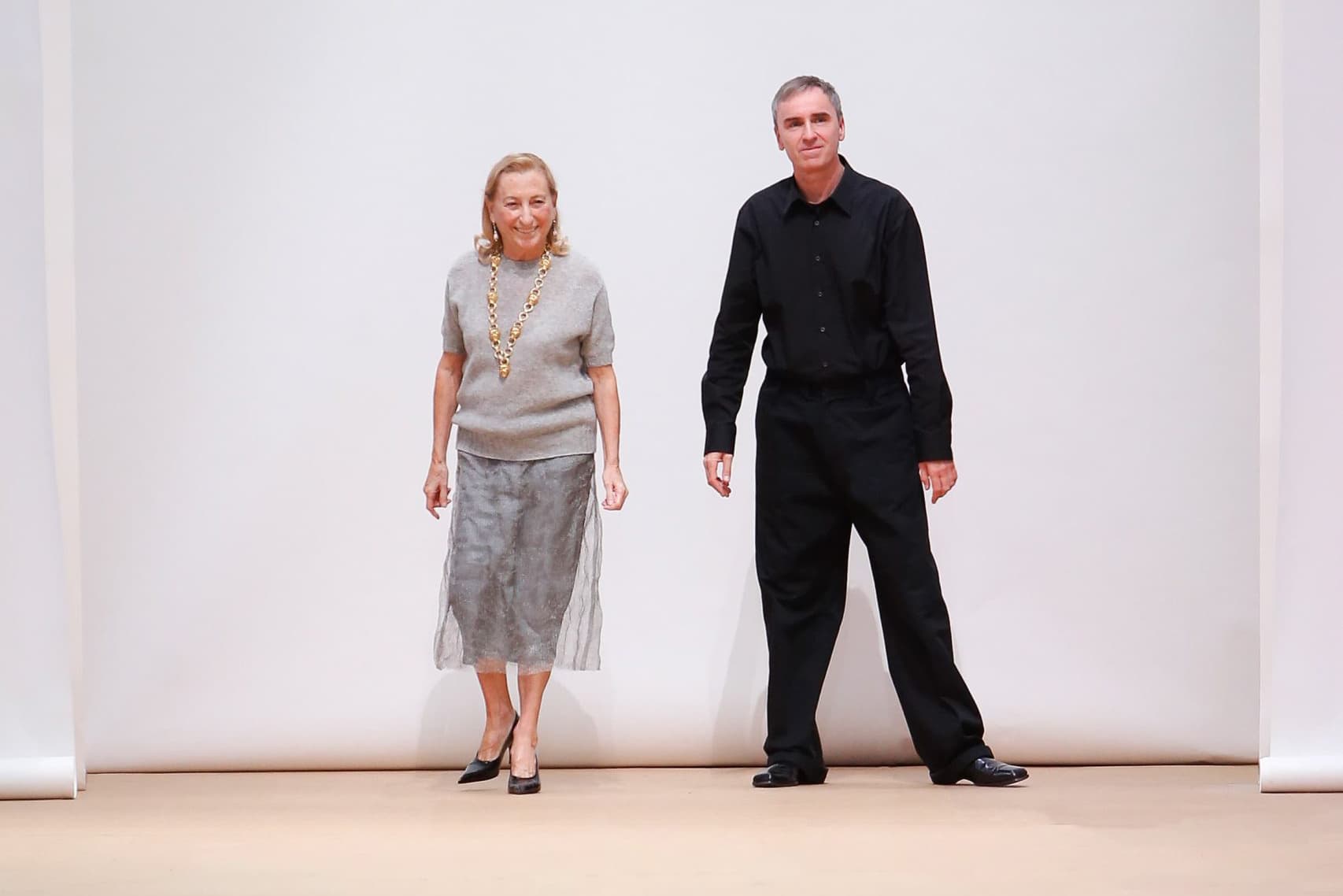 Miuccia Prada & Raf Simons