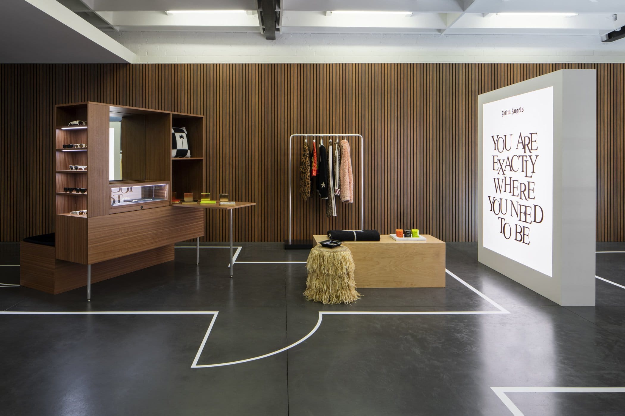 The Stores: Palm Angels's new store in Greene Street takes the scene in New  York