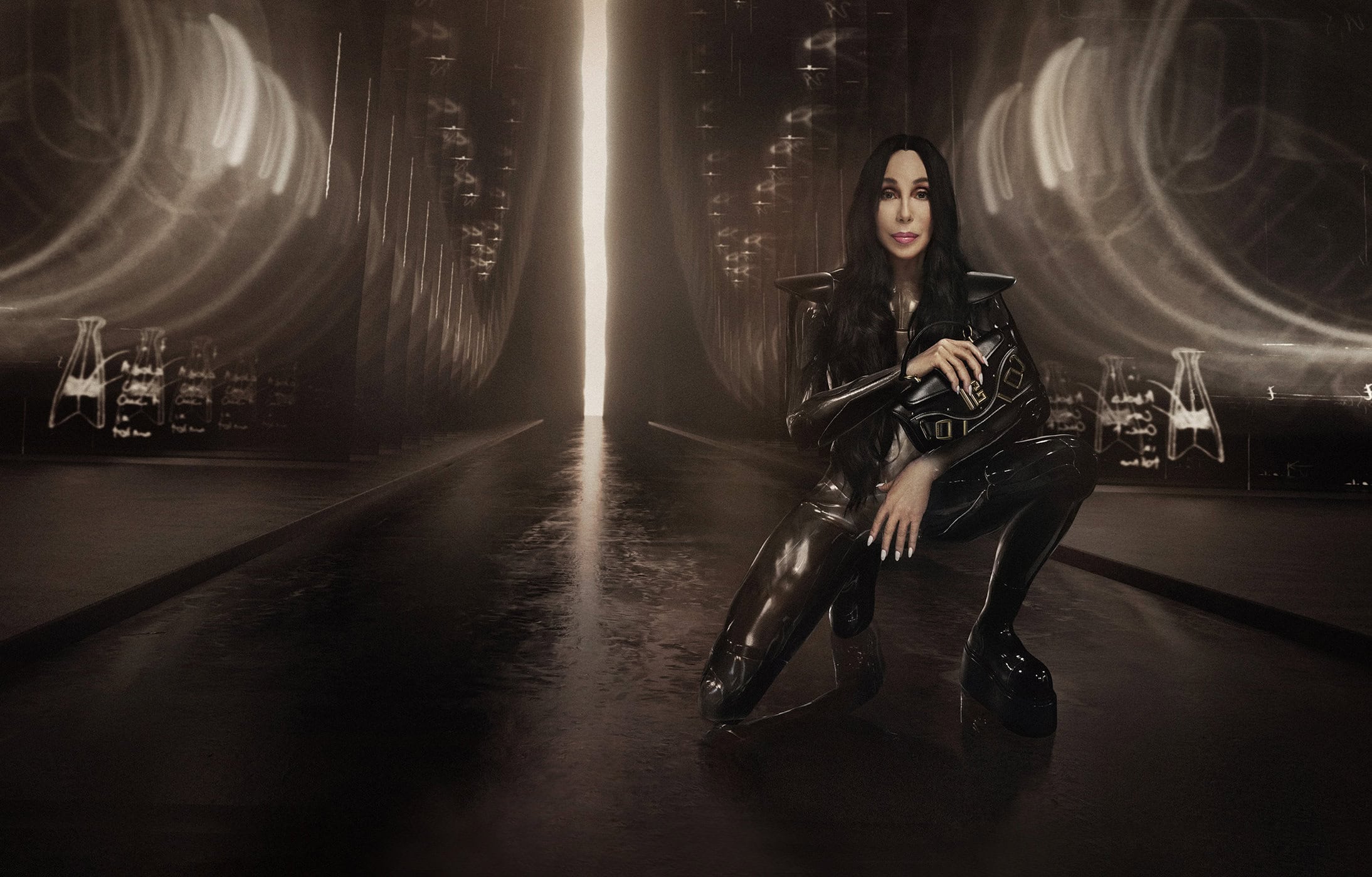 Balmain X Cher 'The Blaze Bag' Ad Campaign | The Impression