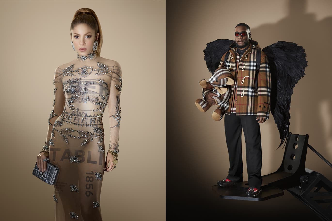 burberry "the night before" holiday 2022 ad campaign photo