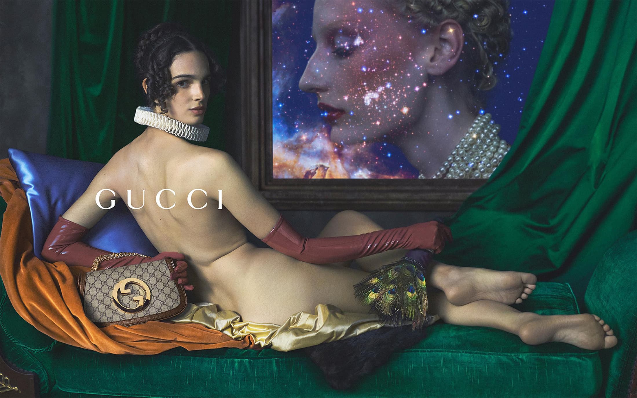 Gucci Cosmogonie Resort 2023 ad campaign photo by Mert & Marcus