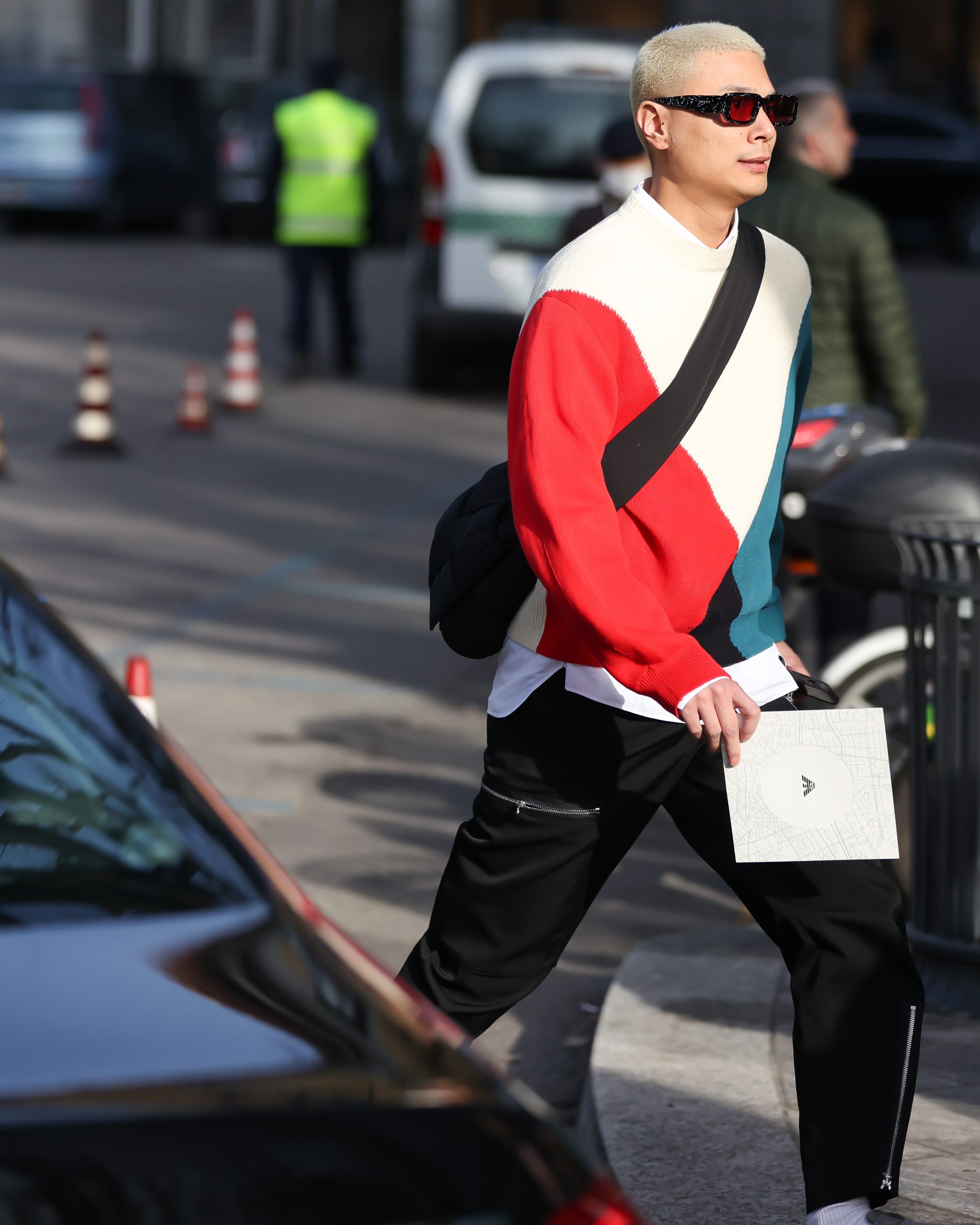 Milan Men's Street Style Fall 2023 by Thomas Razzano Day 2 | The Impression