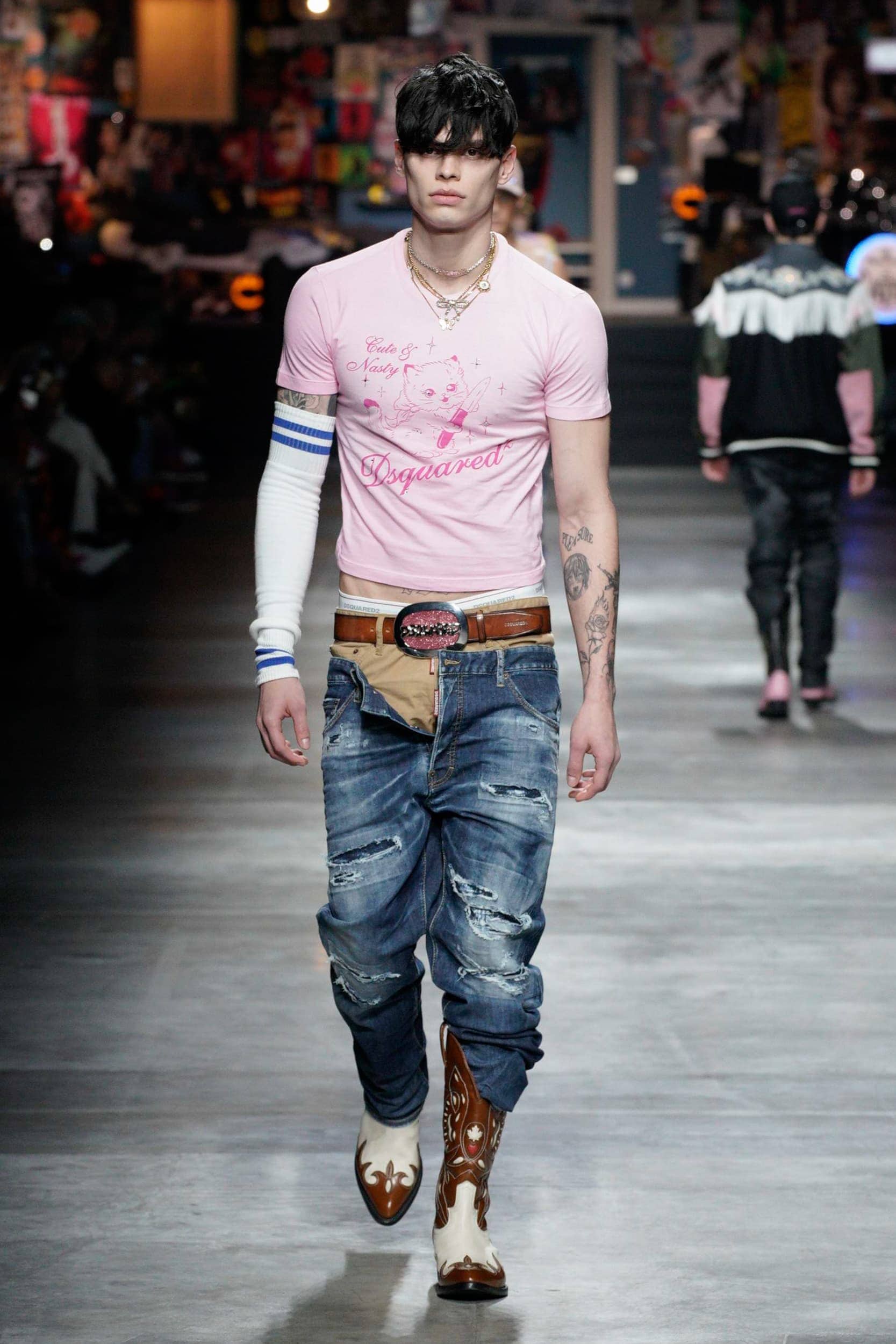 Dsquared2 Fall 2023 Men's Fashion Show Review | The Impression