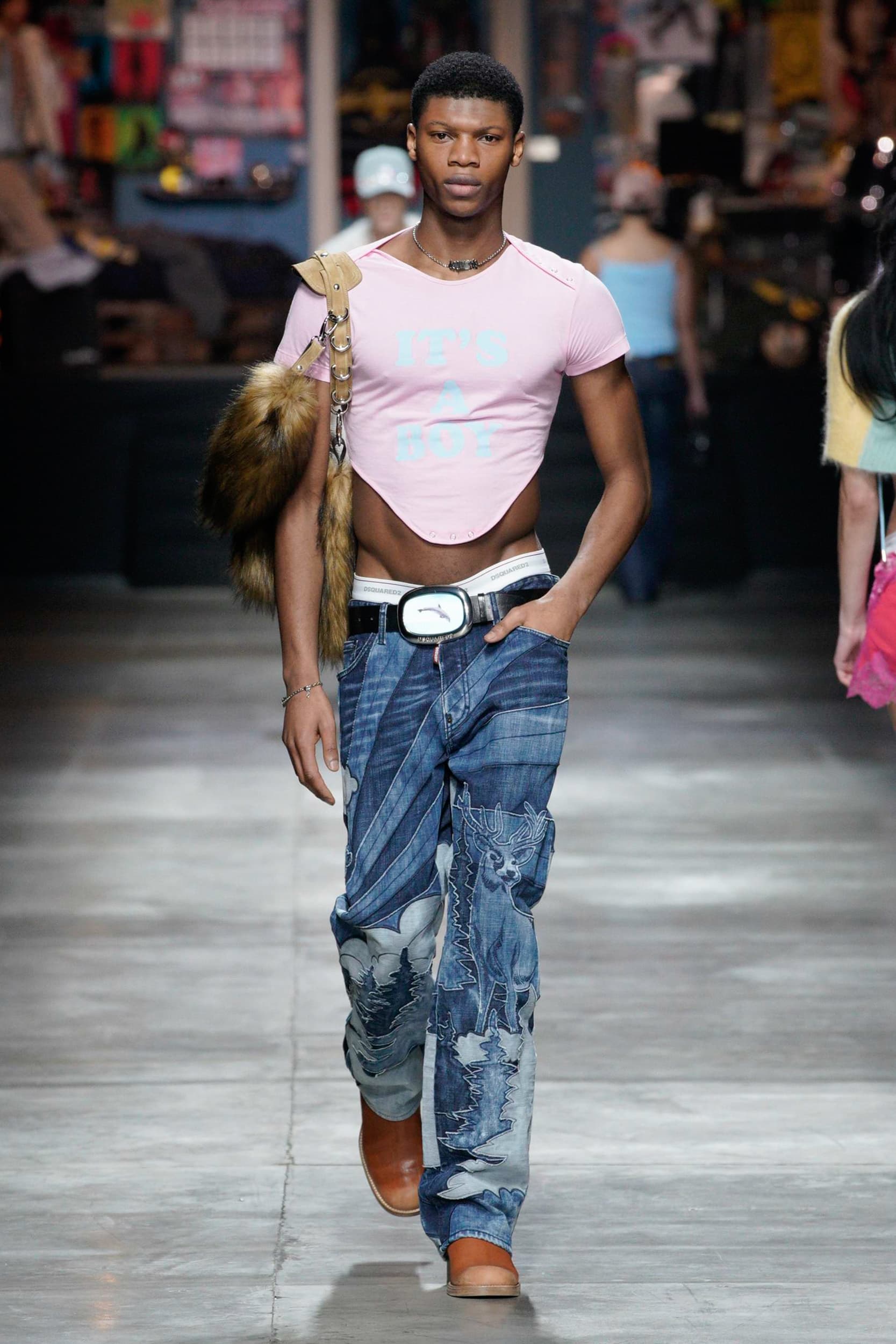 Dsquared2 Fall 2023 Men's Fashion Show Review | The Impression