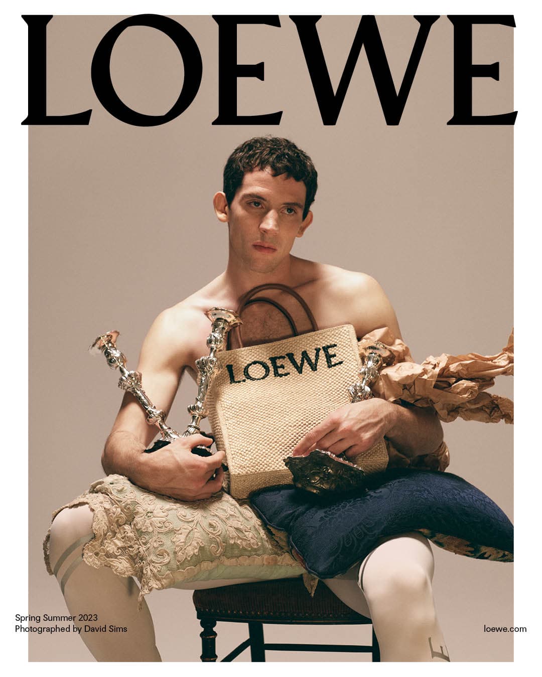 Loewe Men's Spring 2023 ad campaign photo