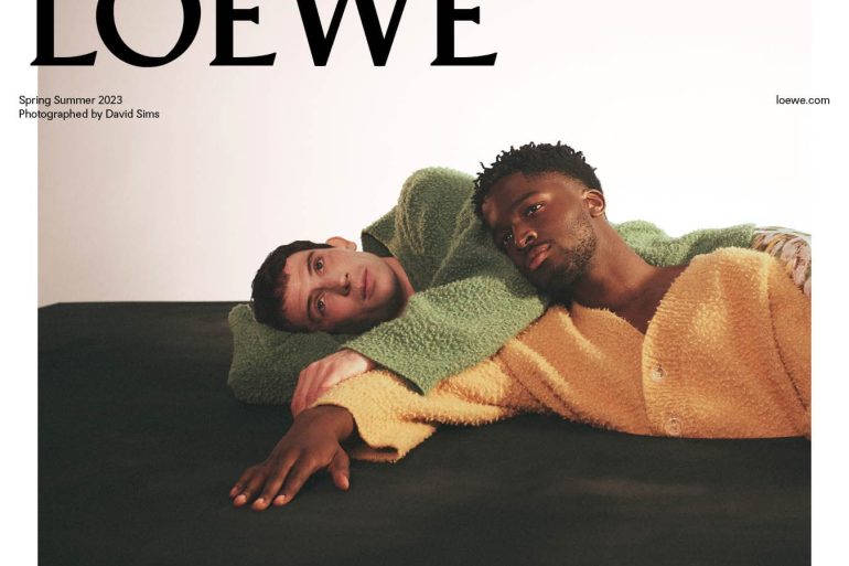Loewe Men's Spring 2023 ad campaign photo