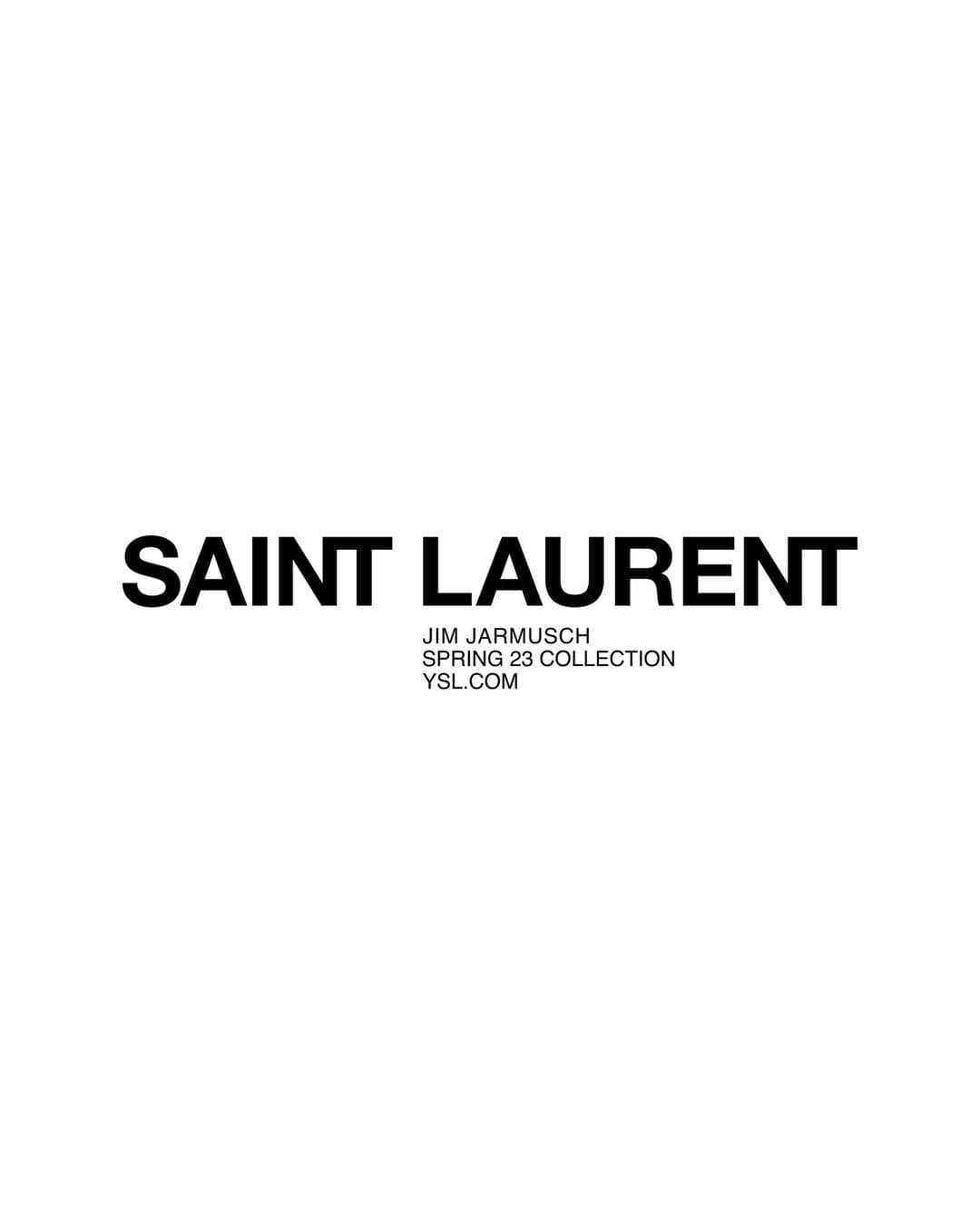 Saint Laurent Winter 2023 Directors Cut