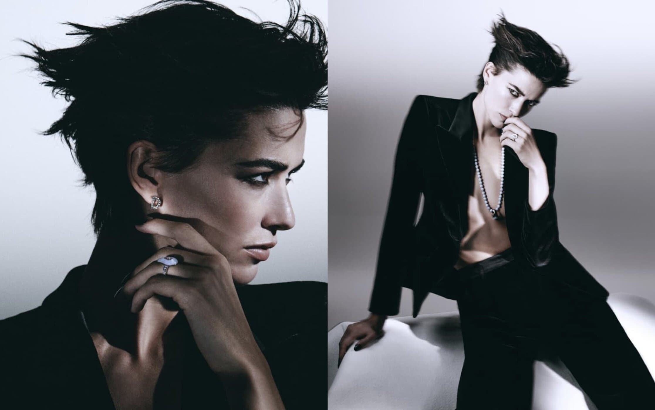 Giorgio Armani Spring Fine Jewelry Ad Campaign 2023