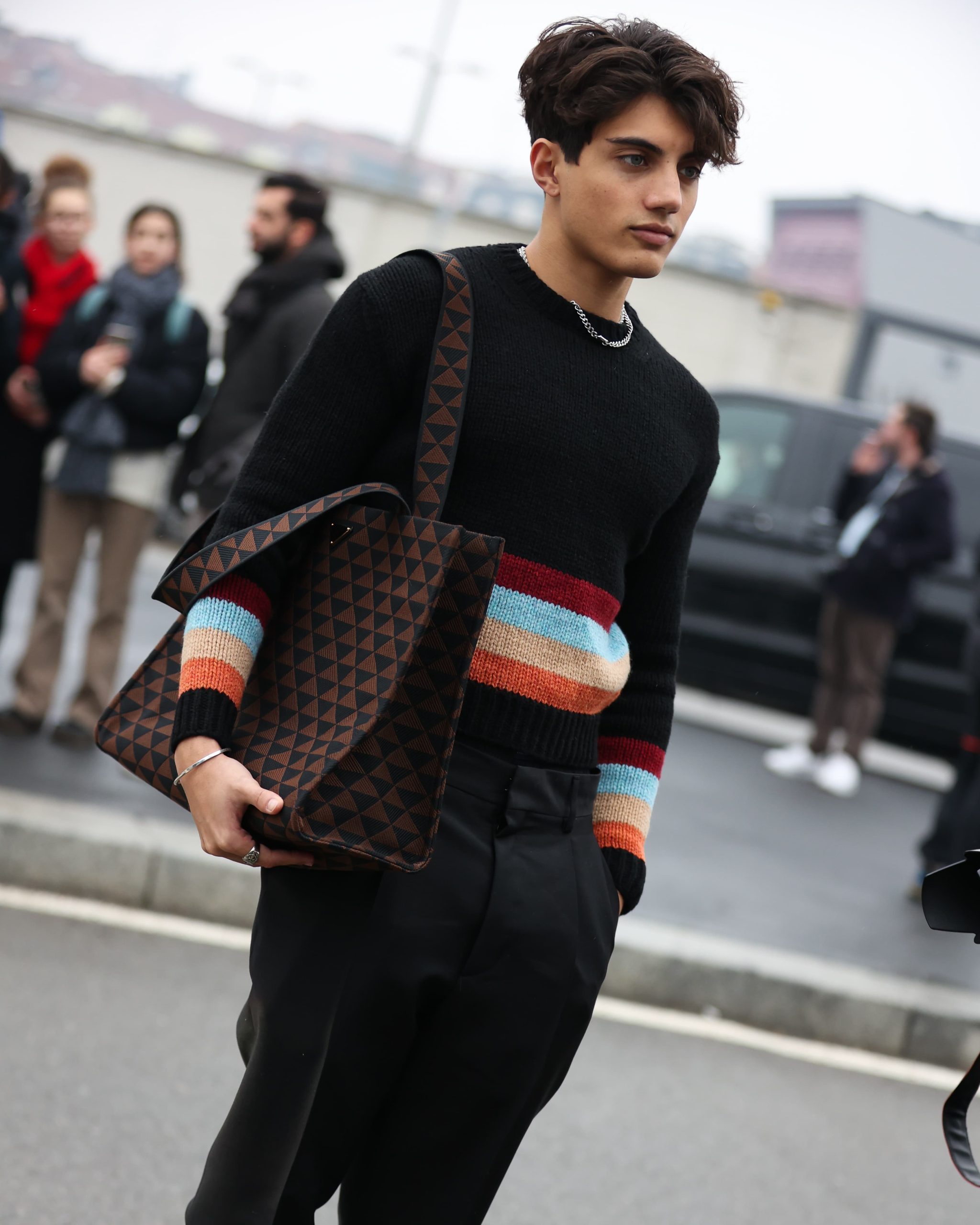 Milan Men's Street Style Fall 2023 by Thomas Razzano Day 3 | The Impression