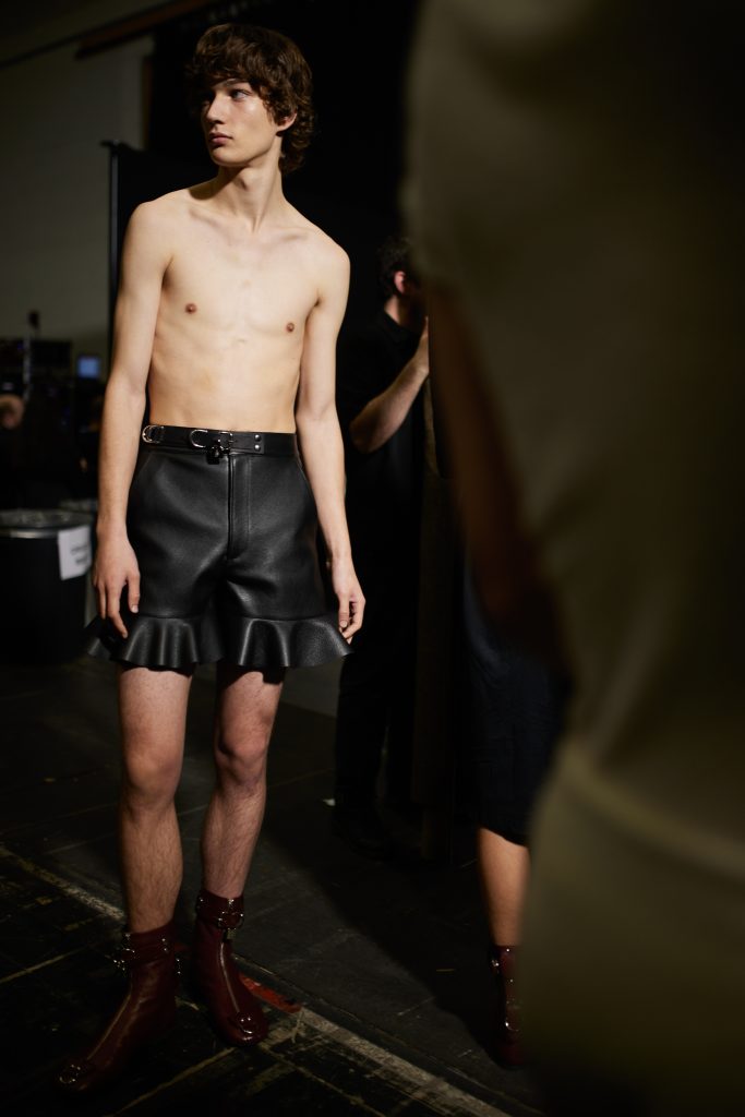 Jw Anderson  Fall 2023 Men’s Fashion Show Backstage