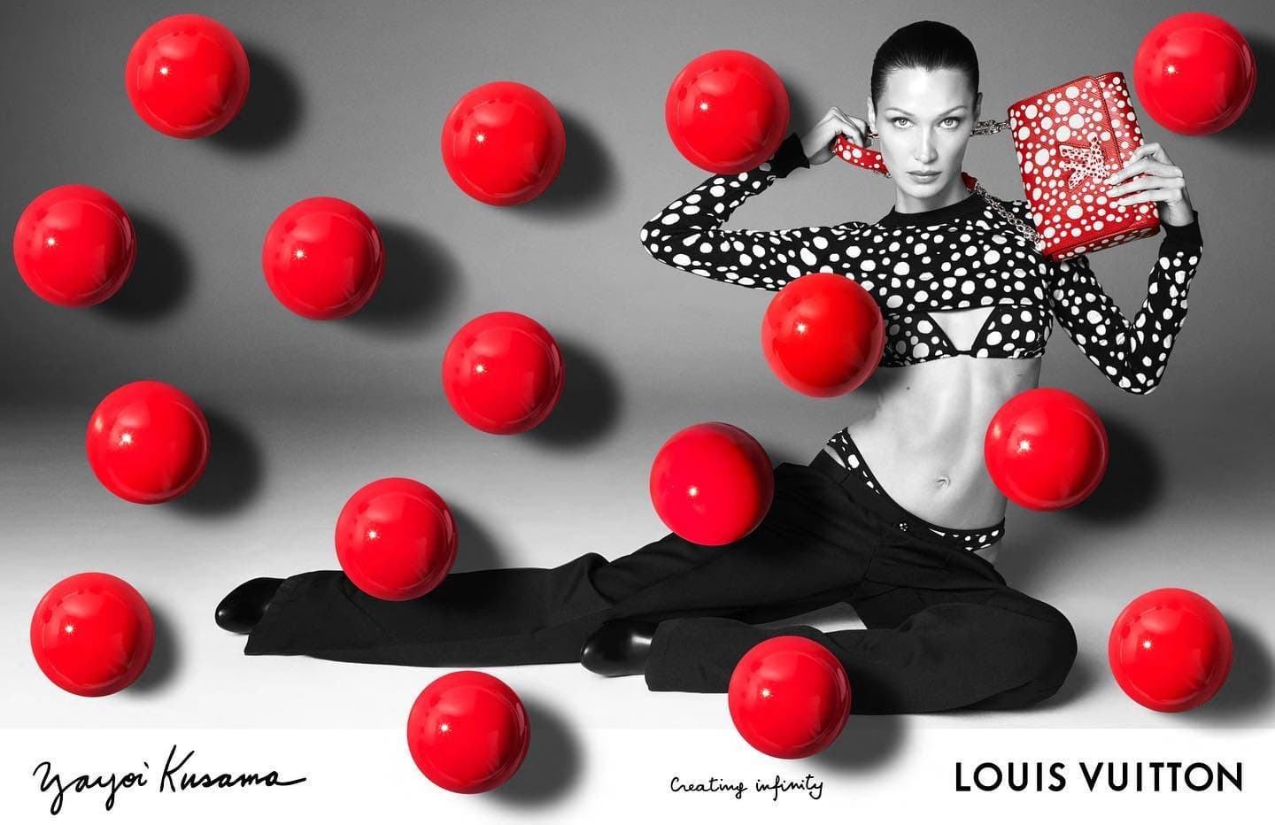 Louis Vuitton x Yayoi Kusama Part 2 Ad Campaign