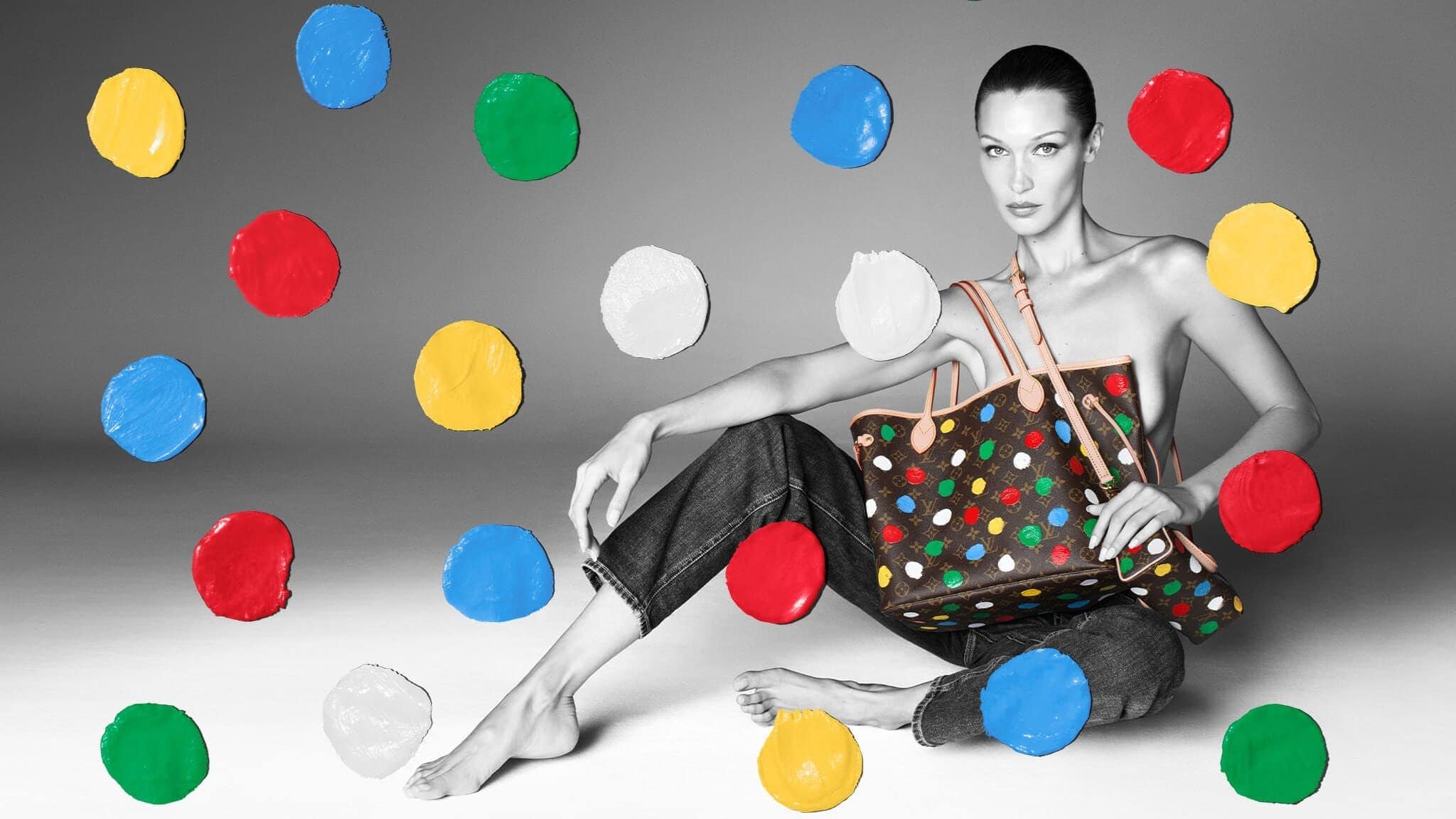 Louis Vuitton x Yayoi Kusama Men's Campaign 2023