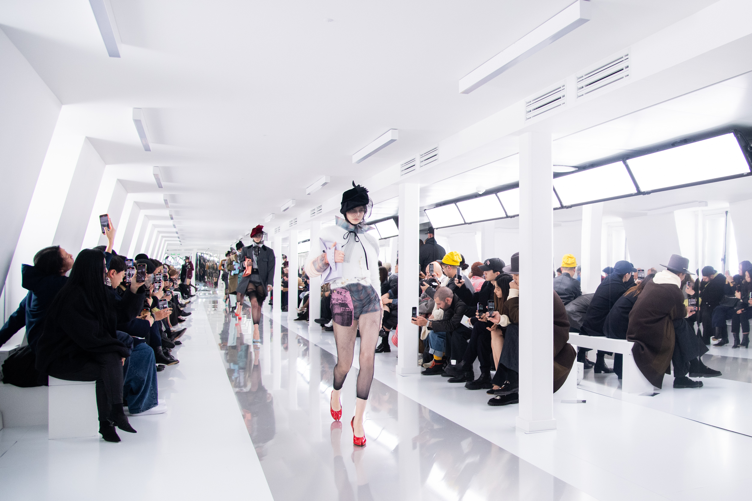 Maison Margiela  Fall 2023 Men’s Fashion Show Atmosphere