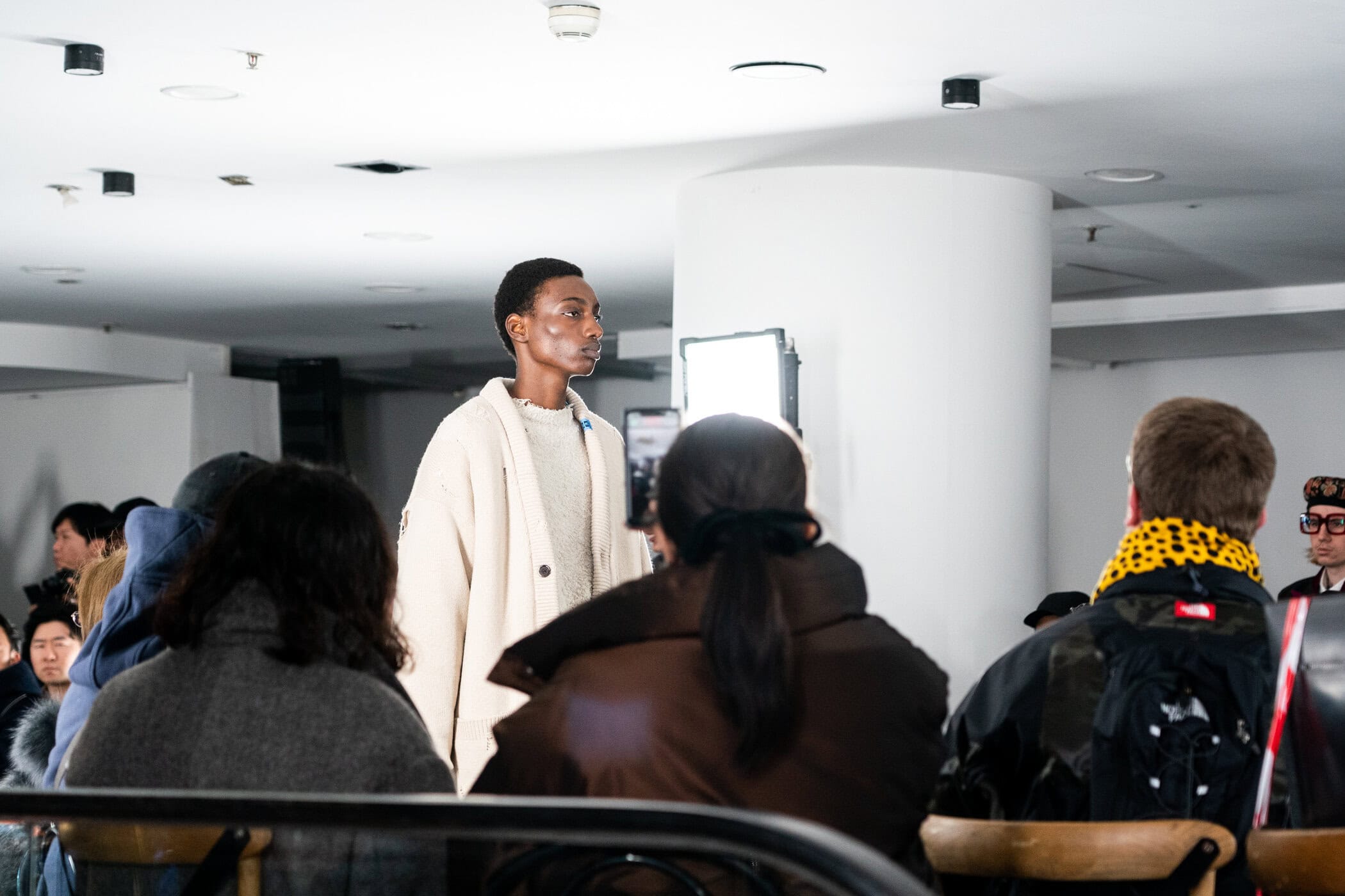 Maison Mihara Yasuhiro  Fall 2023 Men’s Fashion Show Atmosphere