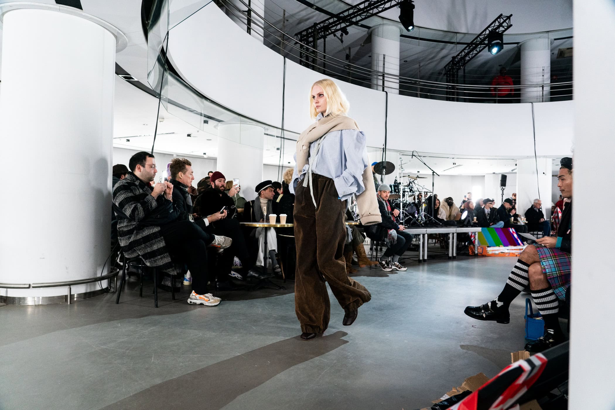 Maison Mihara Yasuhiro  Fall 2023 Men’s Fashion Show Atmosphere