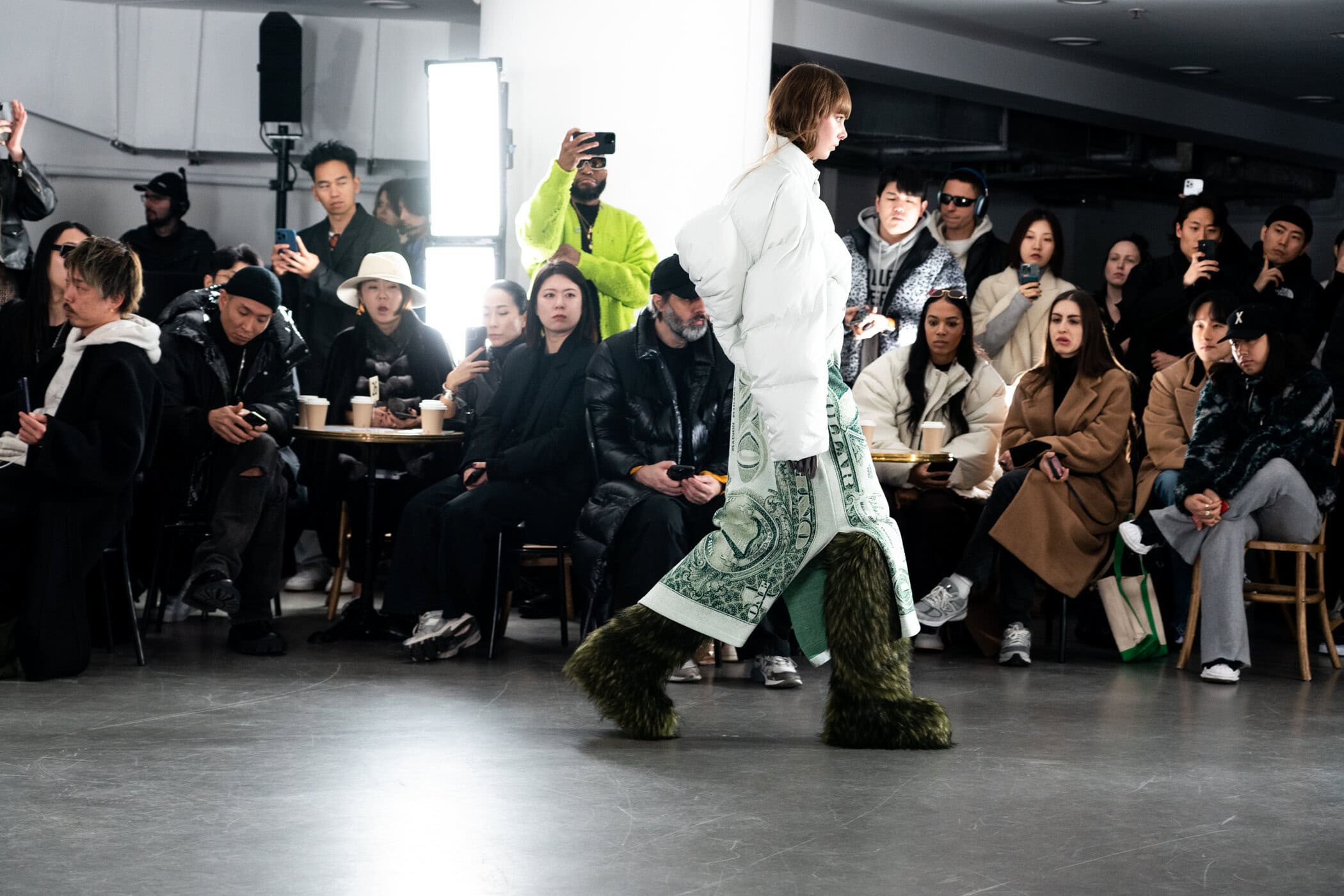 Maison Mihara Yasuhiro  Fall 2023 Men’s Fashion Show Atmosphere