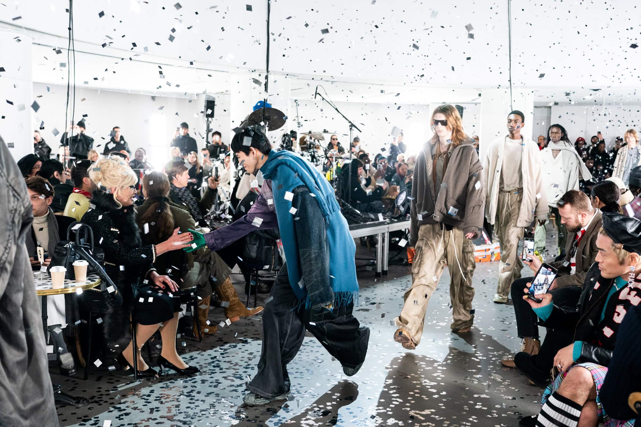 Maison Mihara Yasuhiro  Fall 2023 Men’s Fashion Show Atmosphere