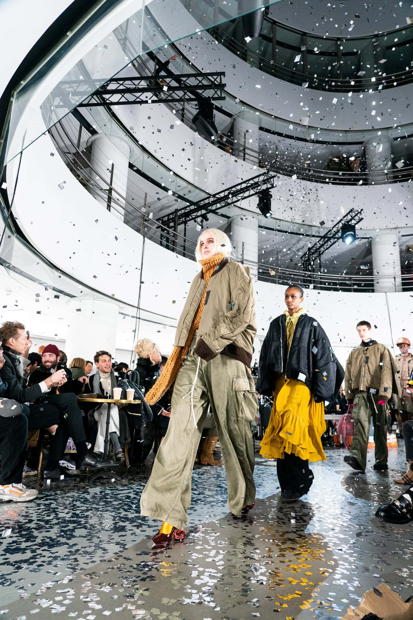 Maison Mihara Yasuhiro  Fall 2023 Men’s Fashion Show Atmosphere