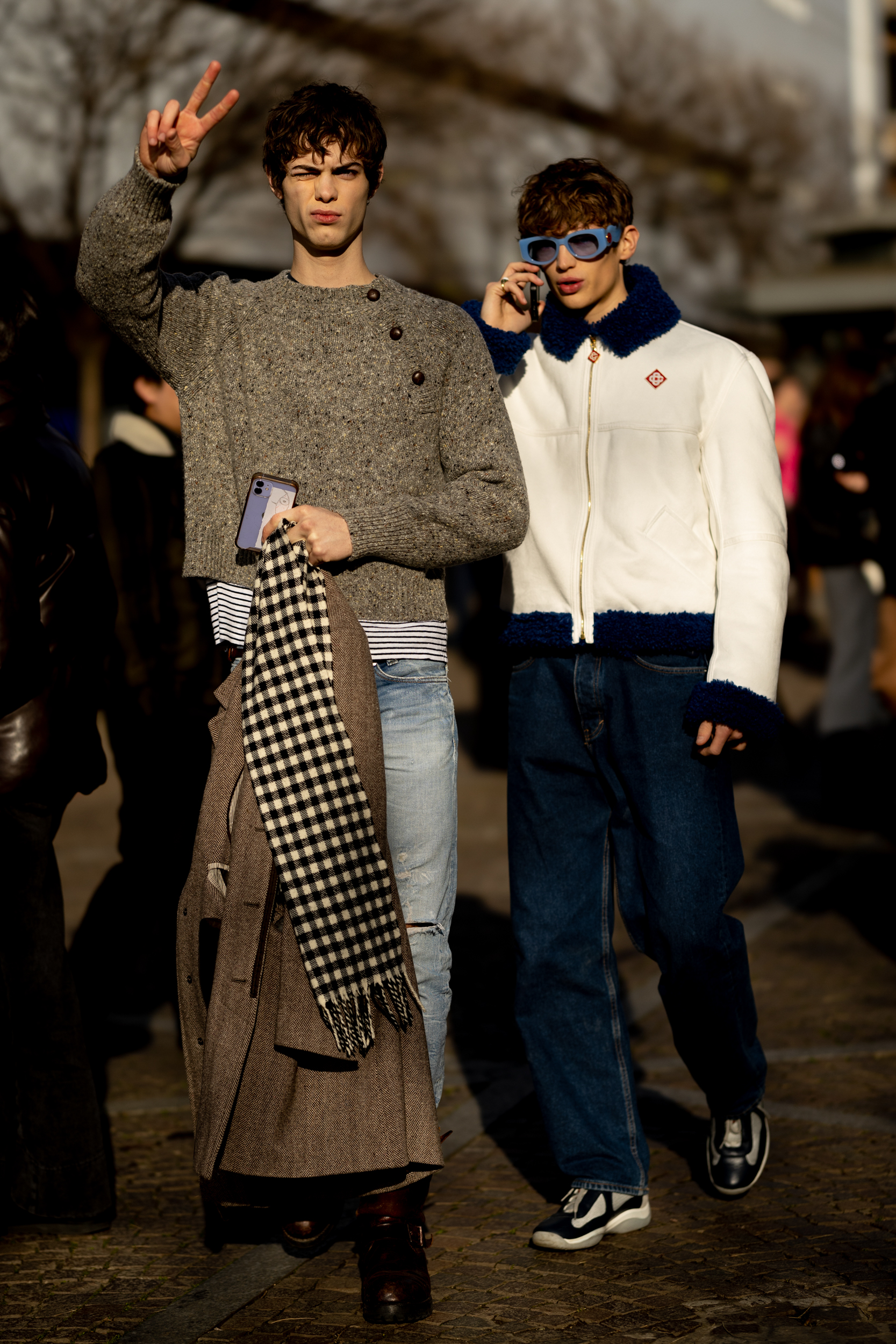 Milan Men's Street Style Fall 2023 Shows