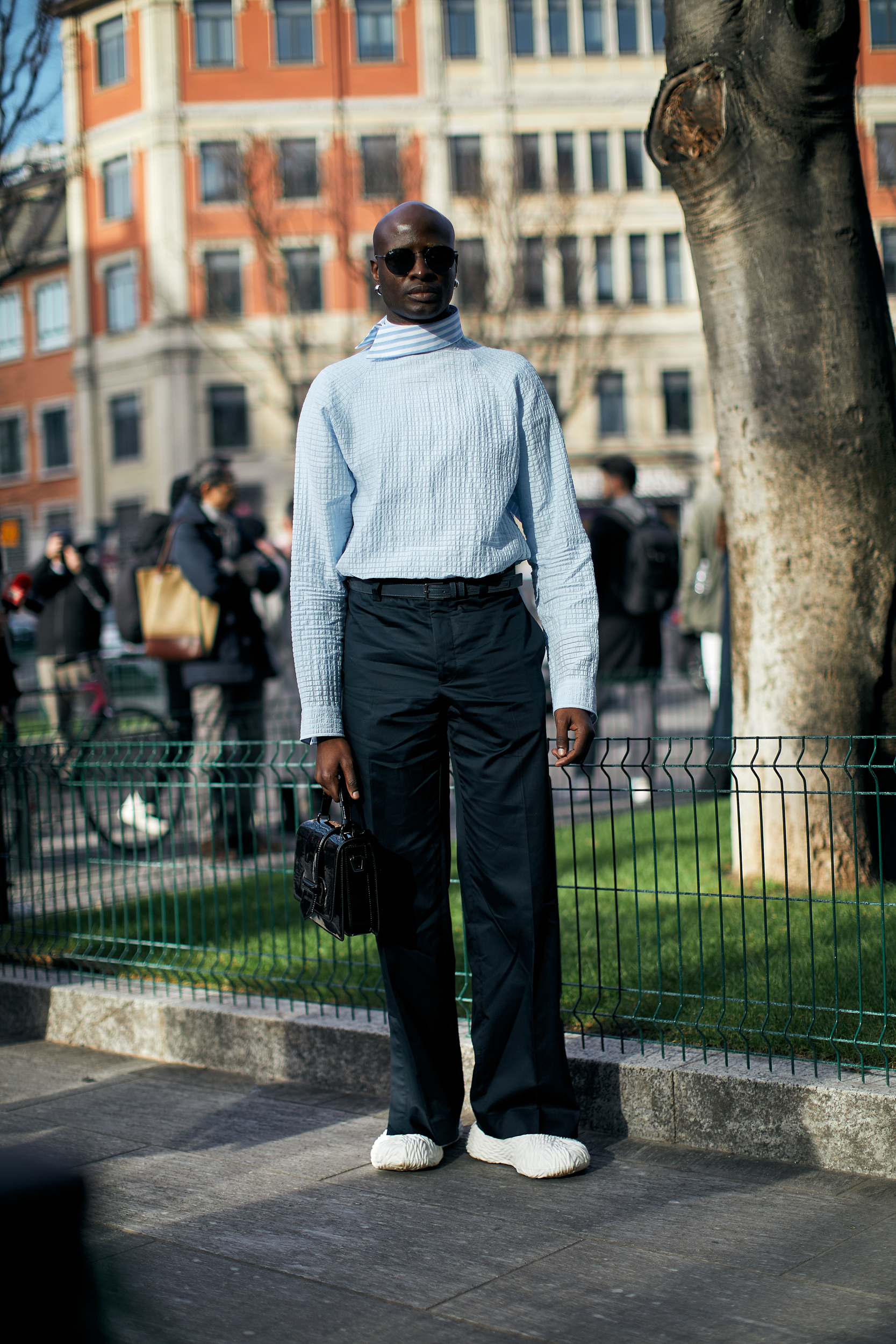 Milan Men's Street Style Fall 2023 Shows