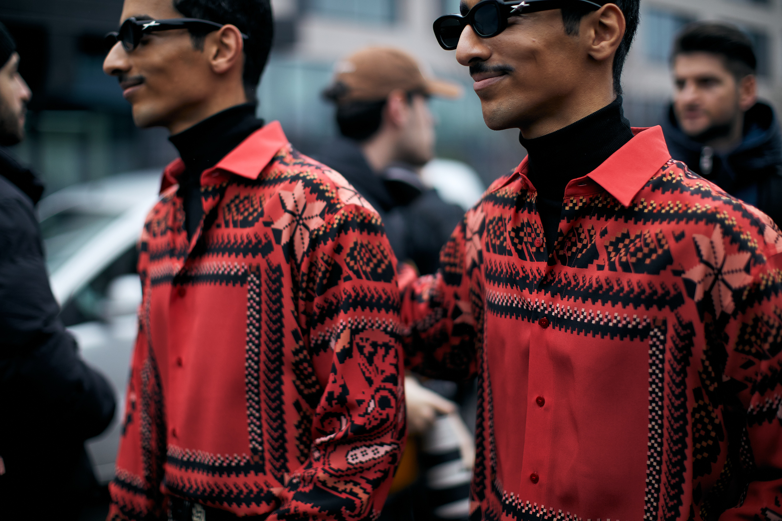 Milan Men's Street Style Fall 2023 Shows