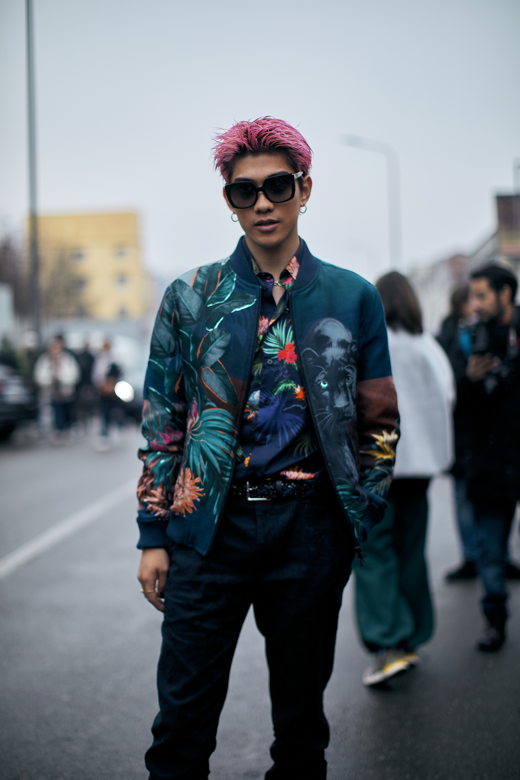 Milan Men's Street Style Fall 2023 Shows