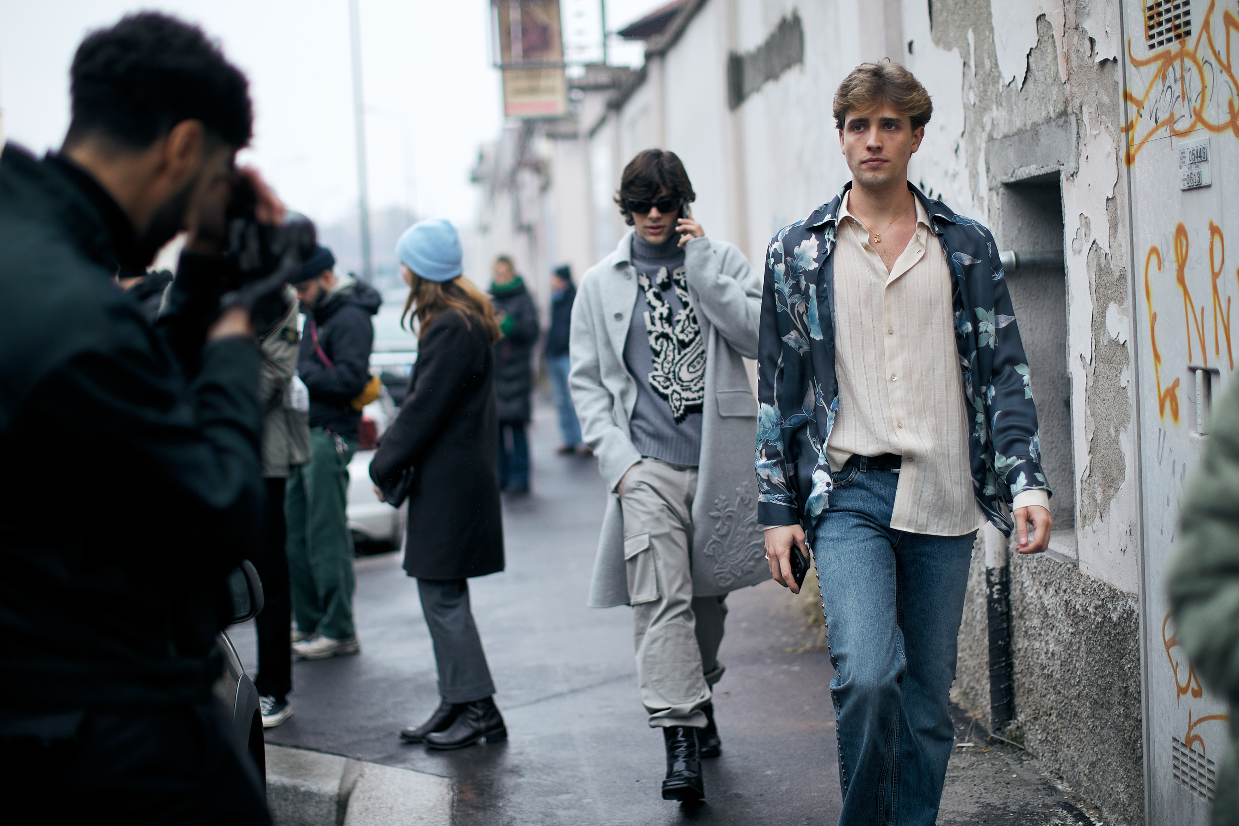 Milan Men's Street Style Fall 2023 Shows