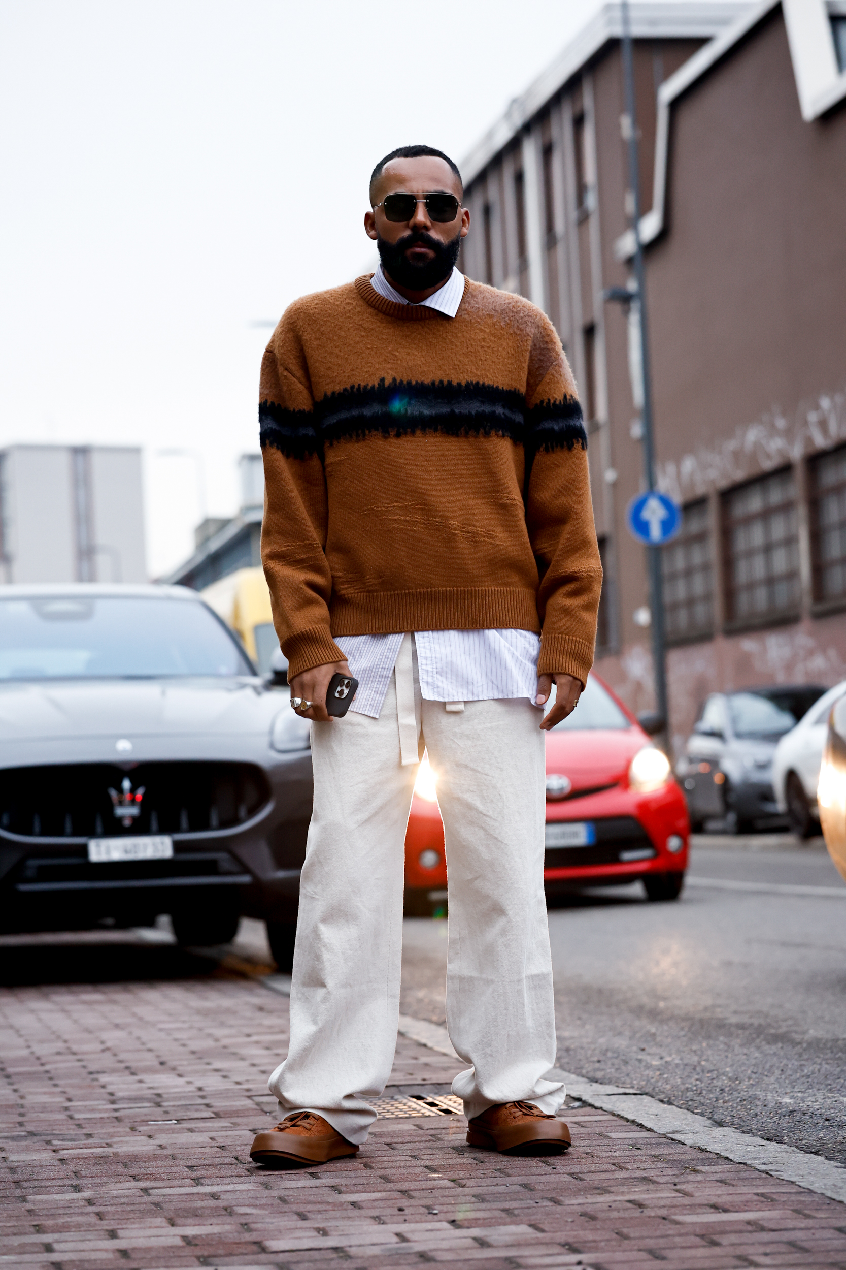 Milan Men's Street Style Fall 2023 Shows