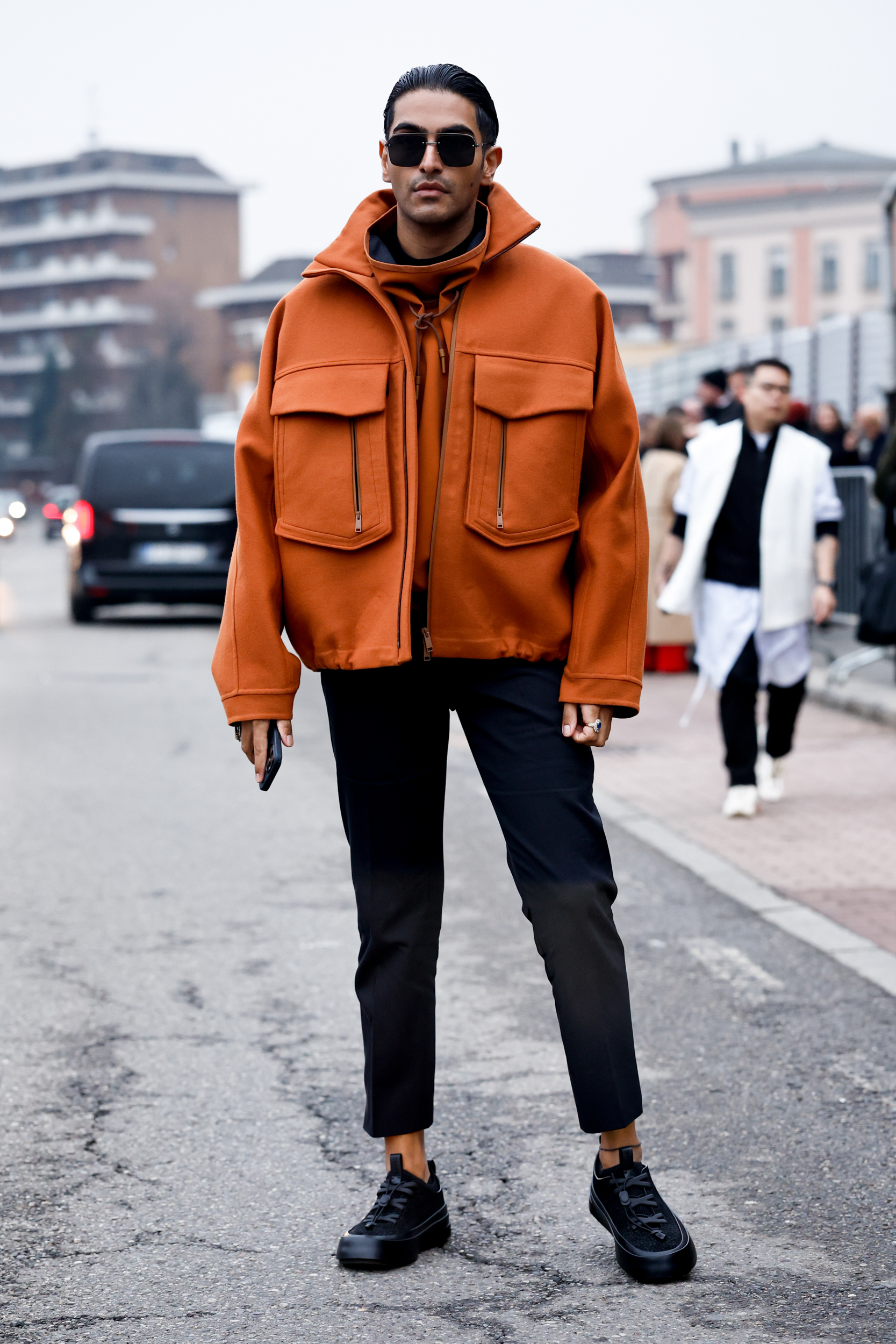 Milan Men's Street Style Fall 2023 Shows