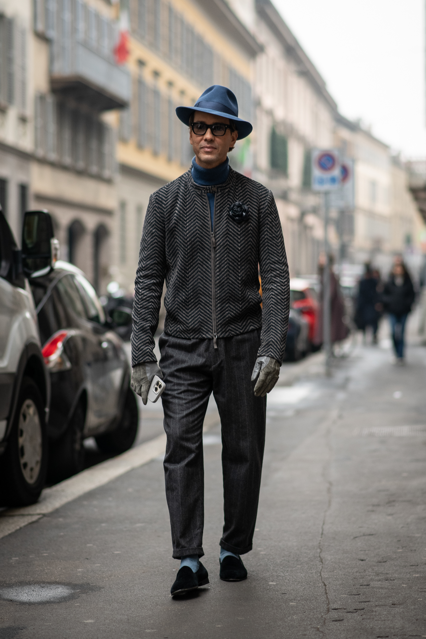 Milan Men's Street Style Fall 2023 Shows